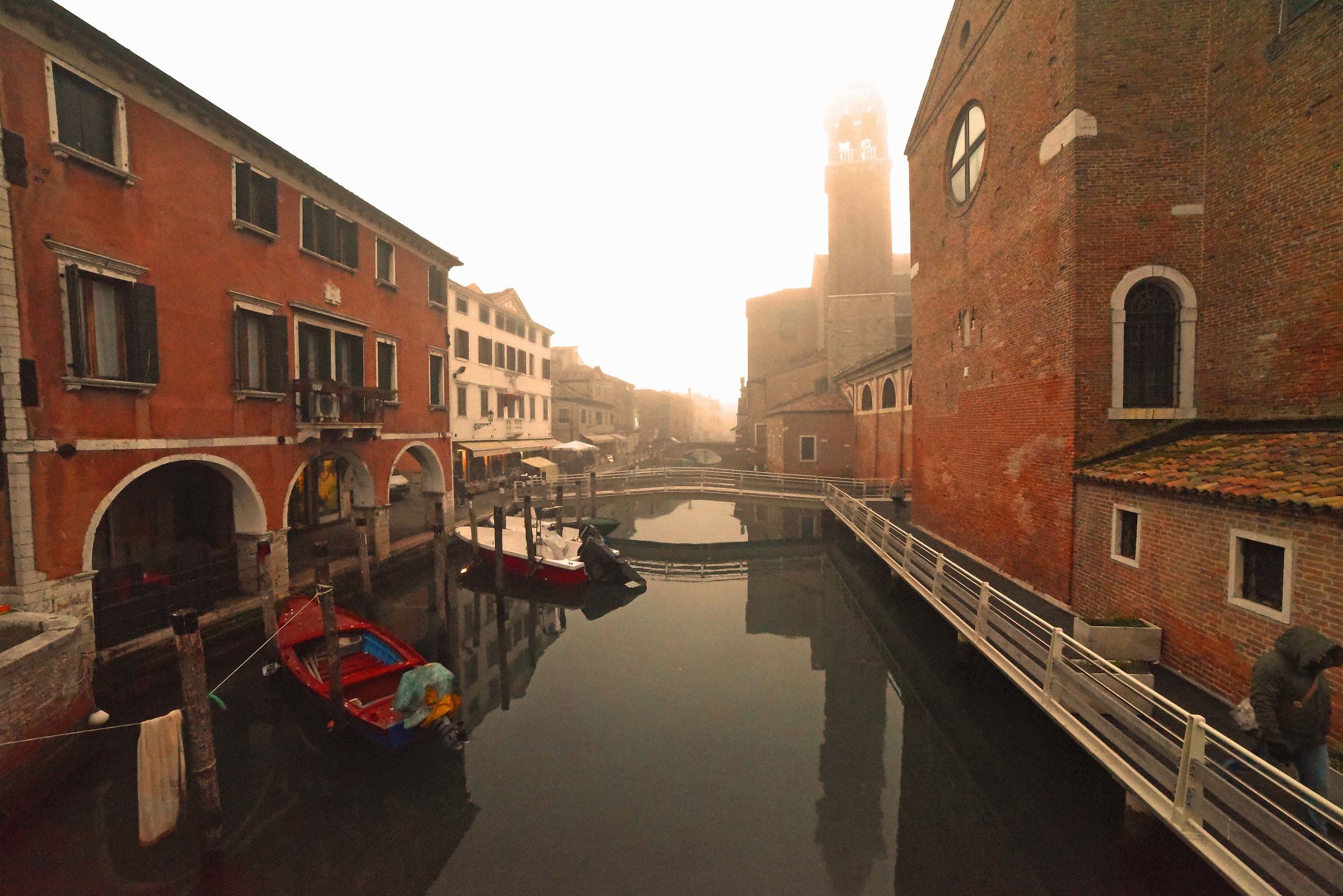 Chioggia with fog