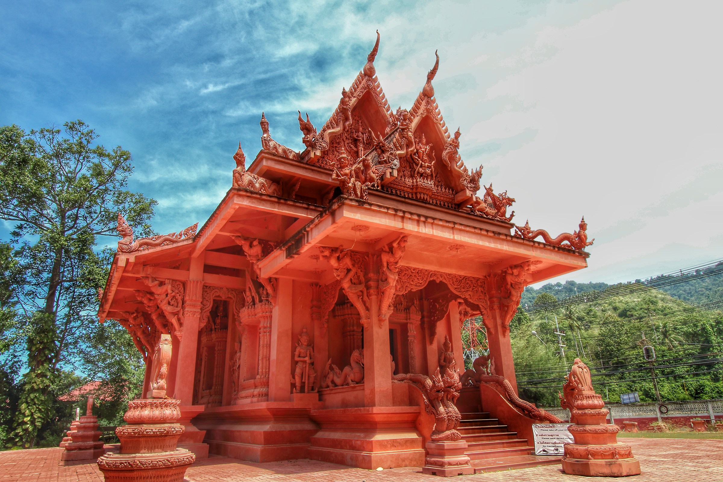Red temple