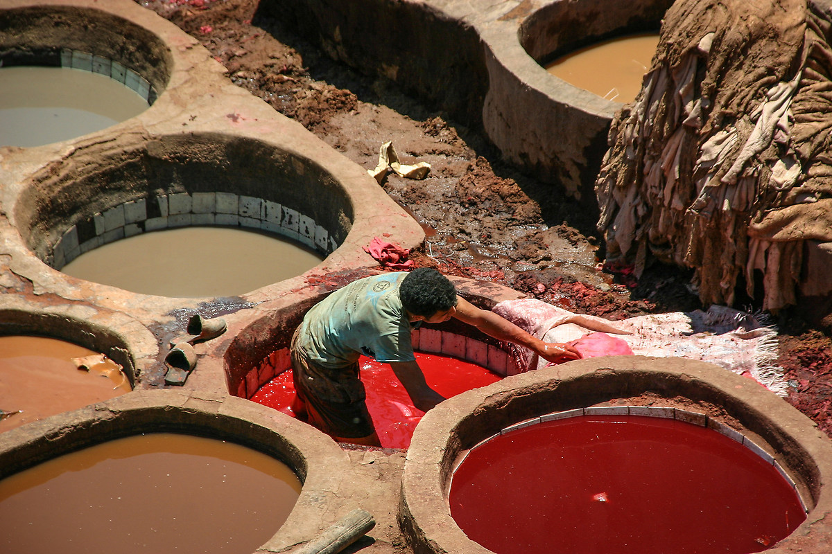 Fez - tannerie-6