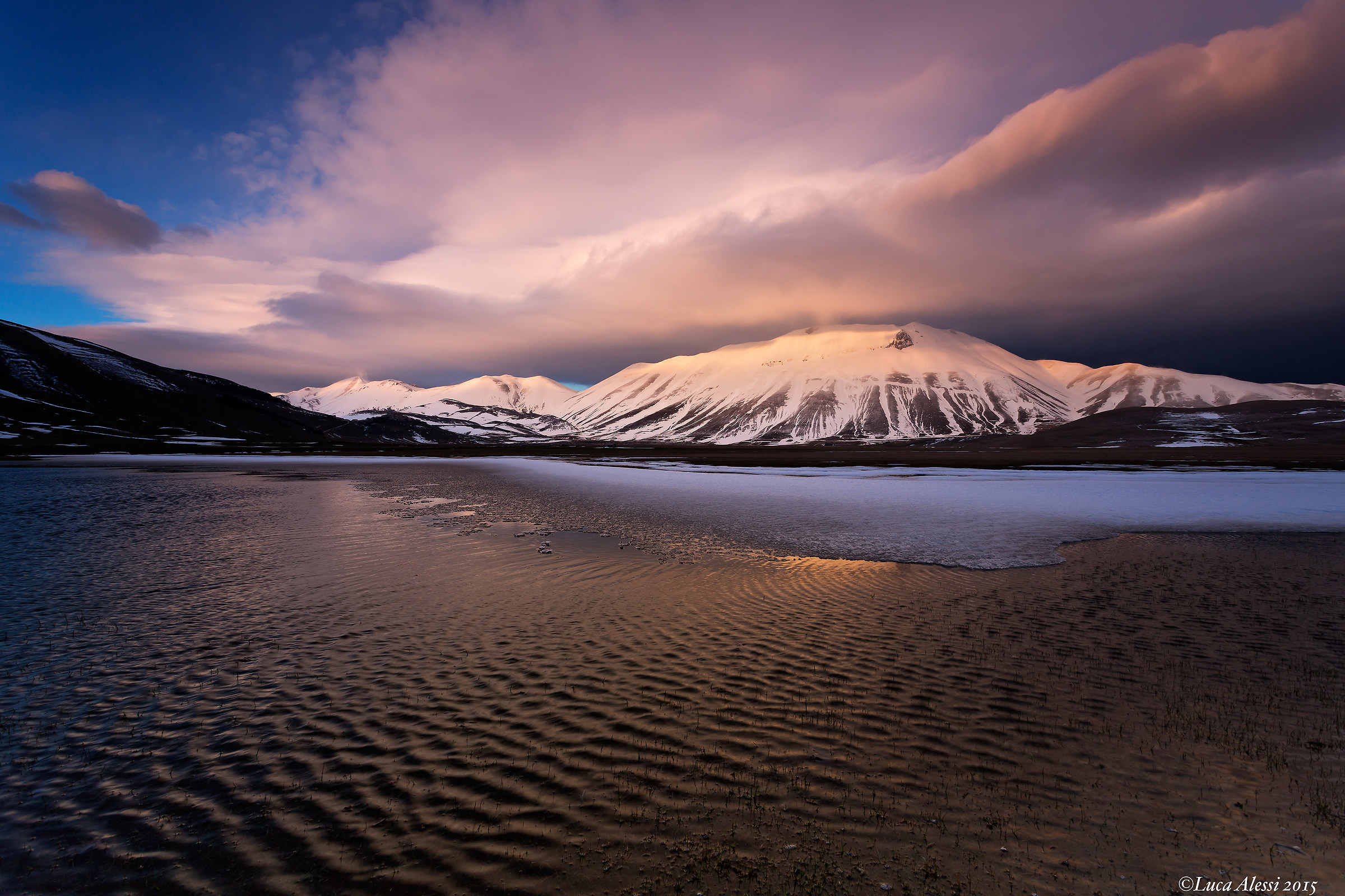 Ultima luce a Castelluccio