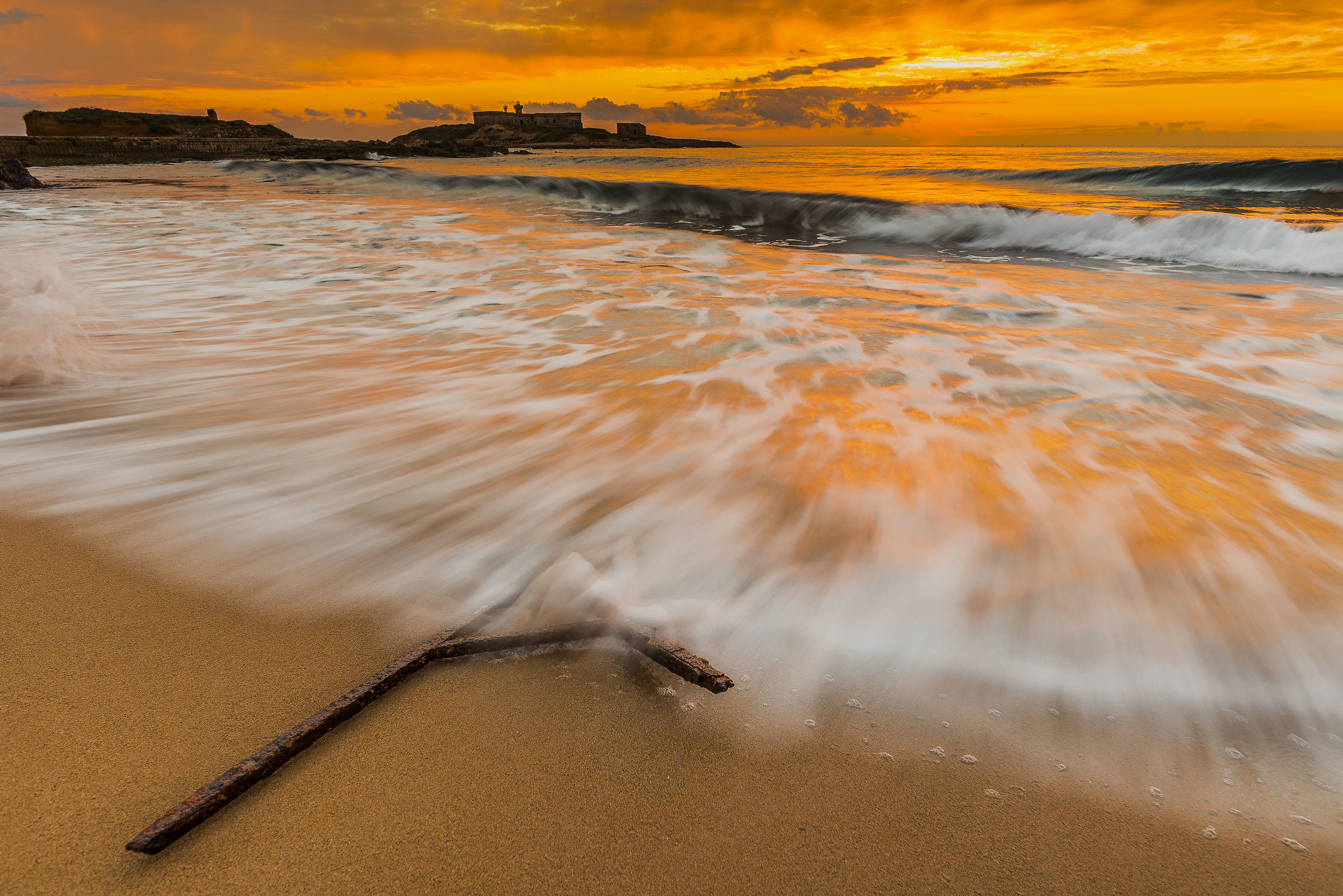 Tramonto sull'Isola Delle Correnti