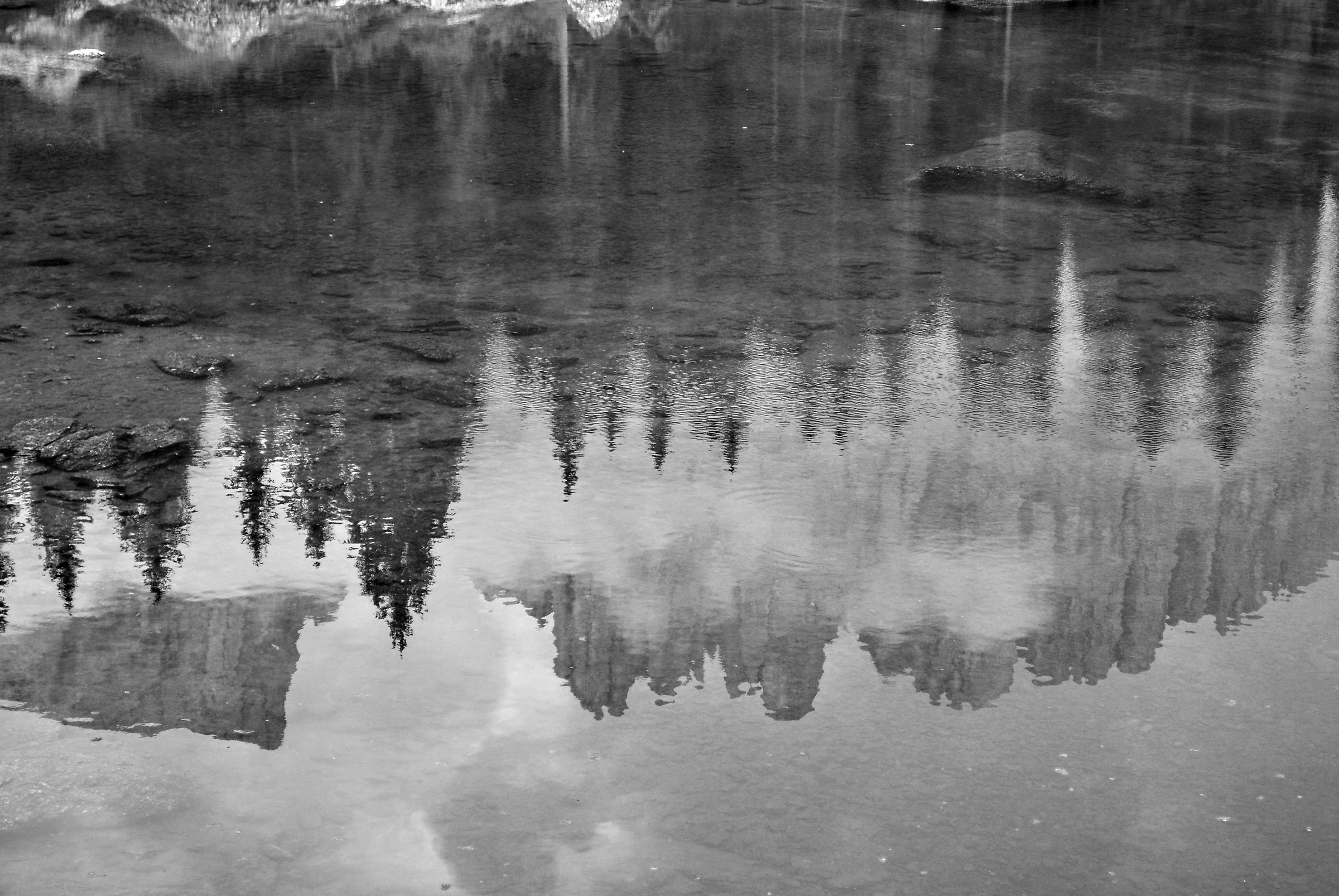 SLR Karerersee - reflections on Karersee