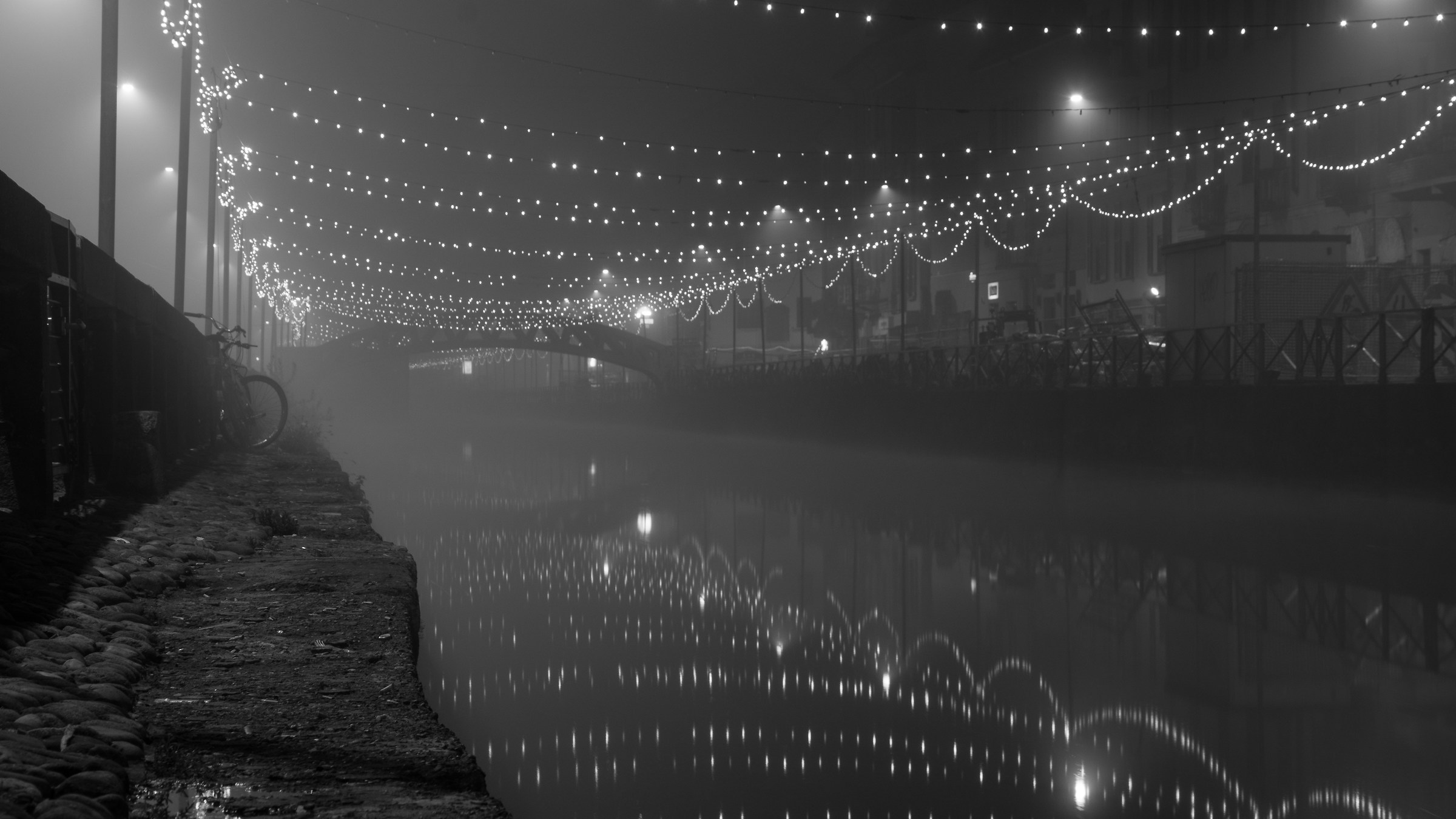 nebbia e navigli