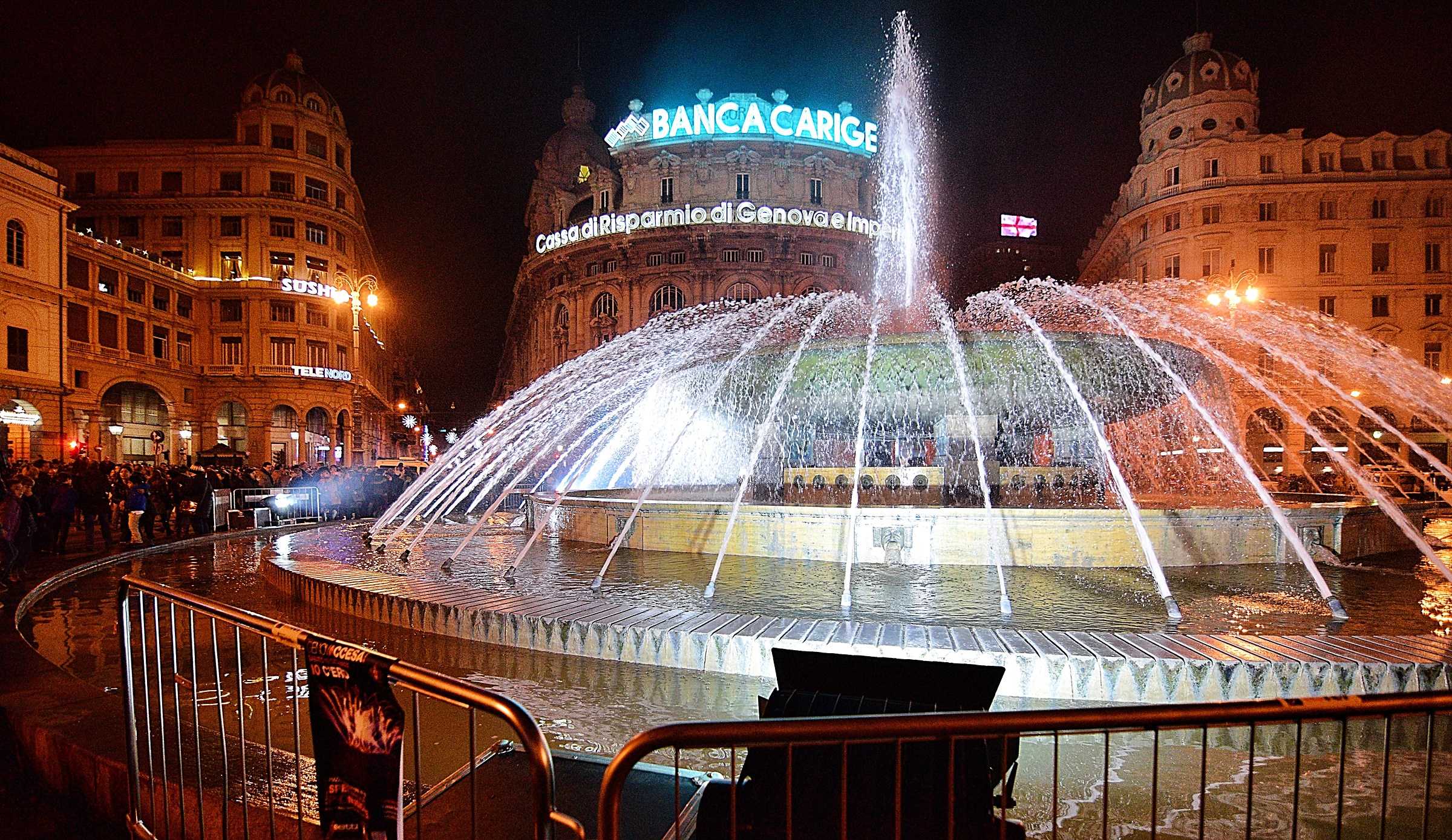 Festa in Piazza De Ferrari -Genova