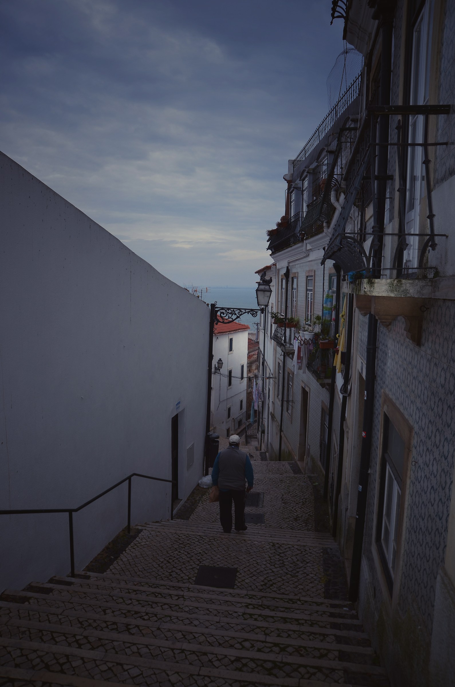 Lunga discesa al mare