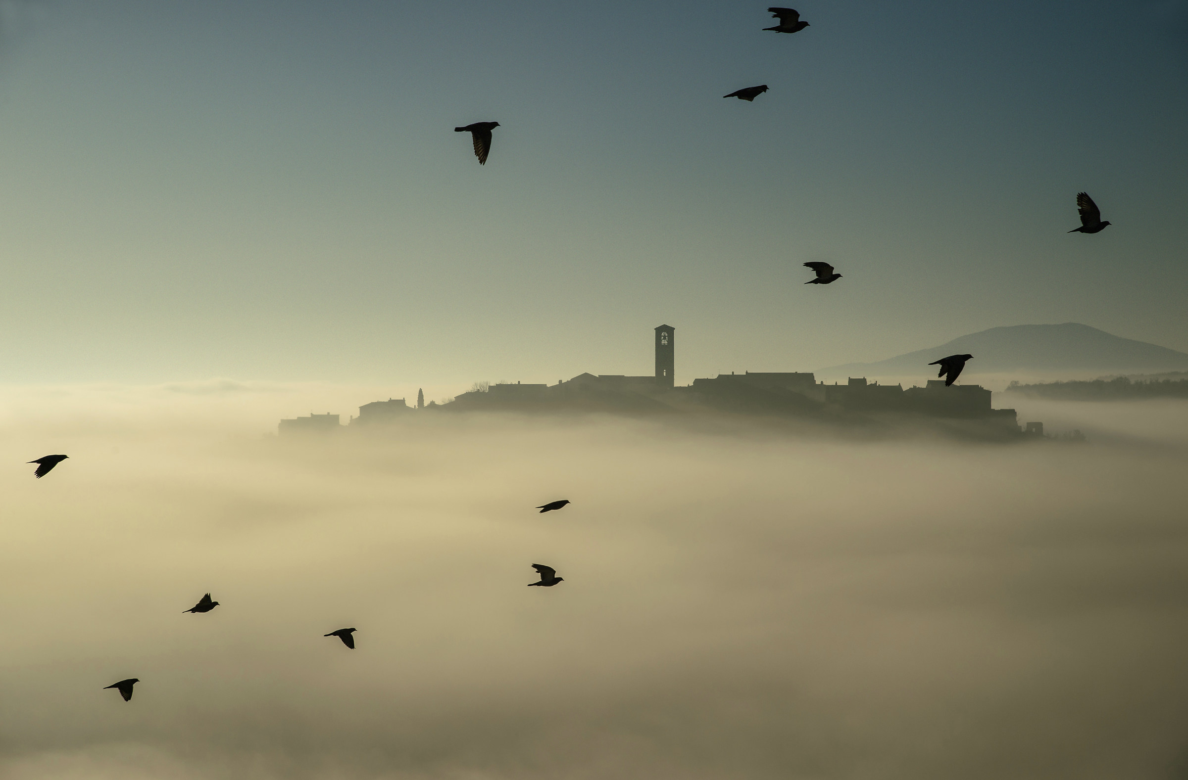 In volo verso Civita