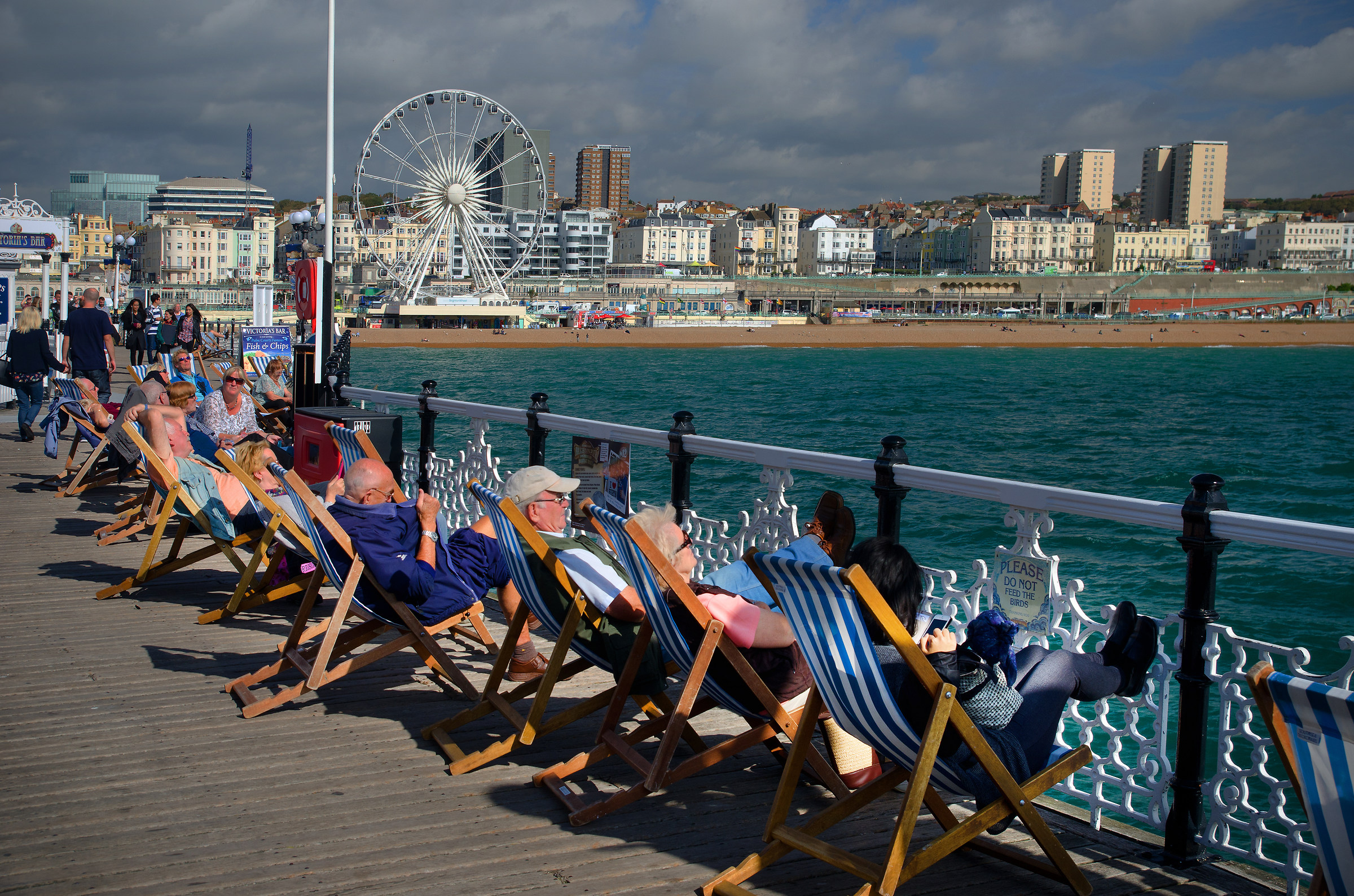 Soaking up the September Sun!