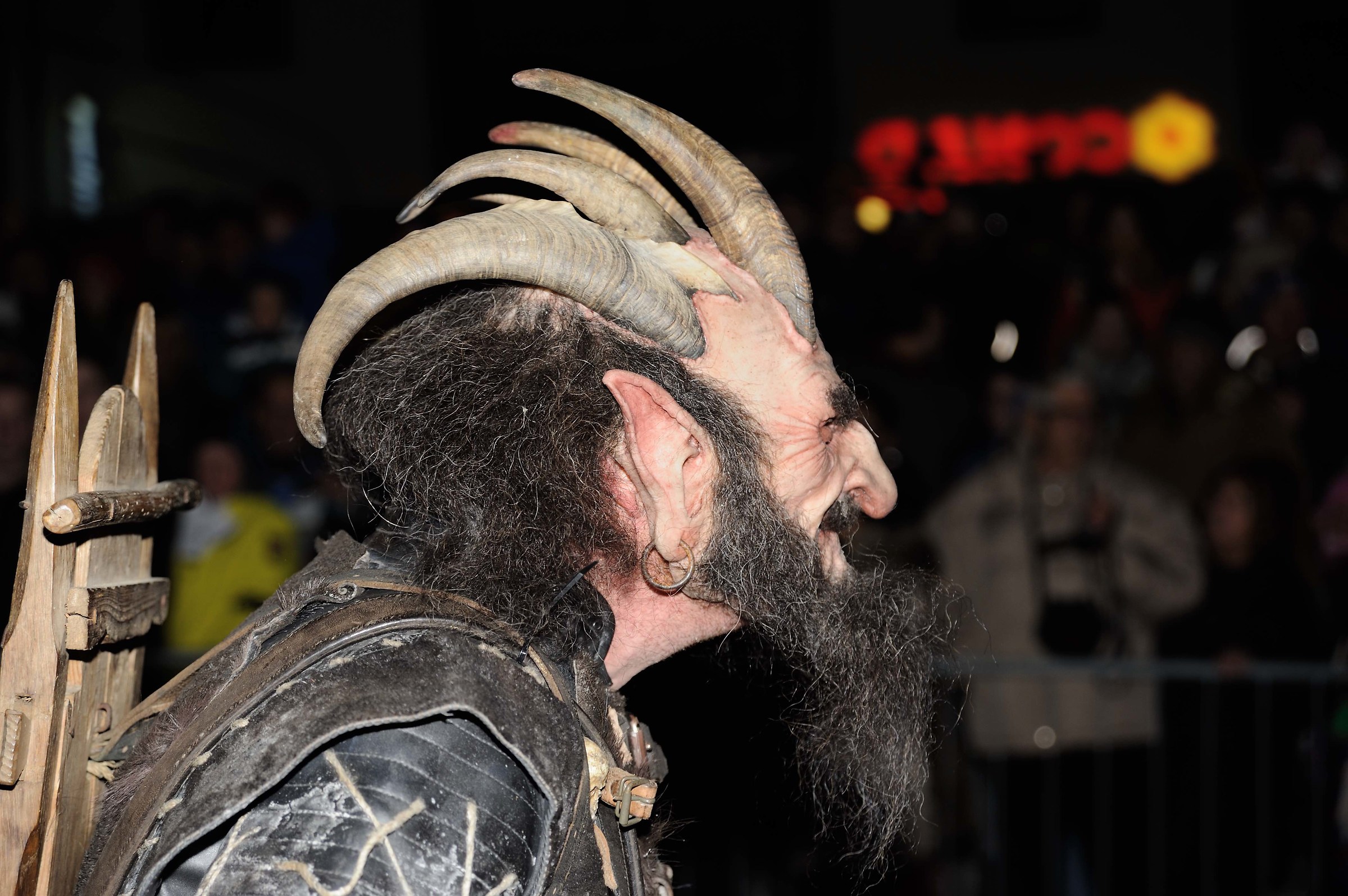 Krampus tra le vie di Dobbiaco (bz)