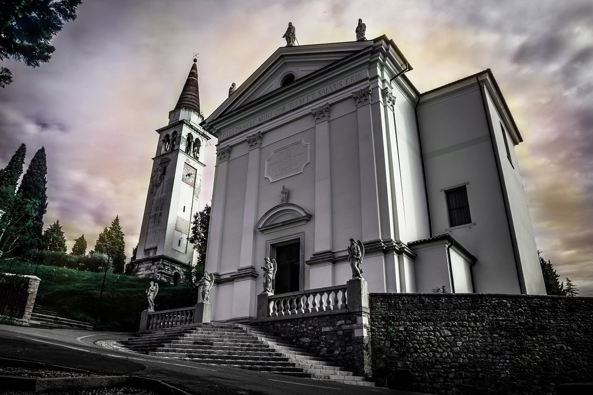 Madonna sanctuary water Mussolente (vi)