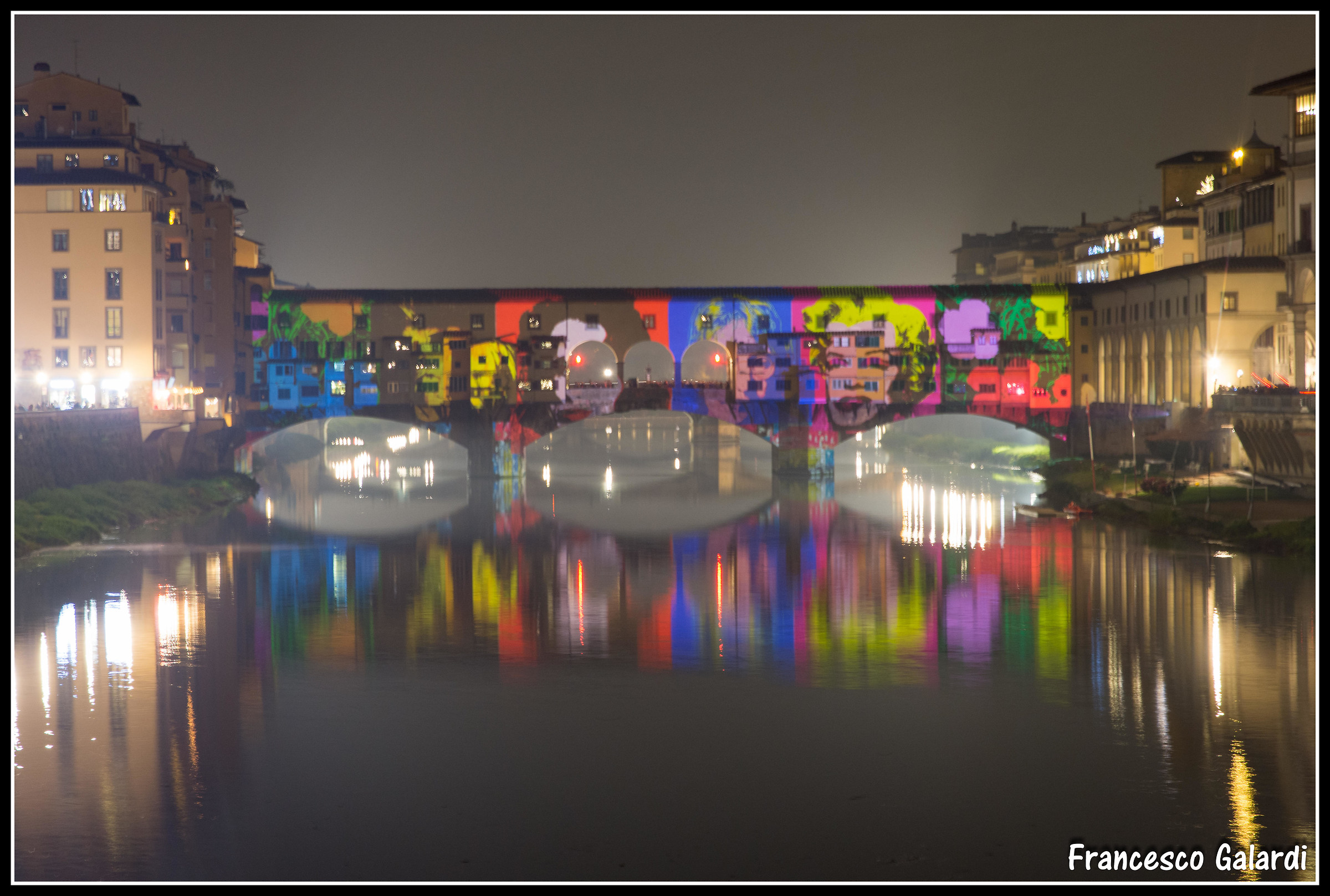 Ponte Vecchio colorato
