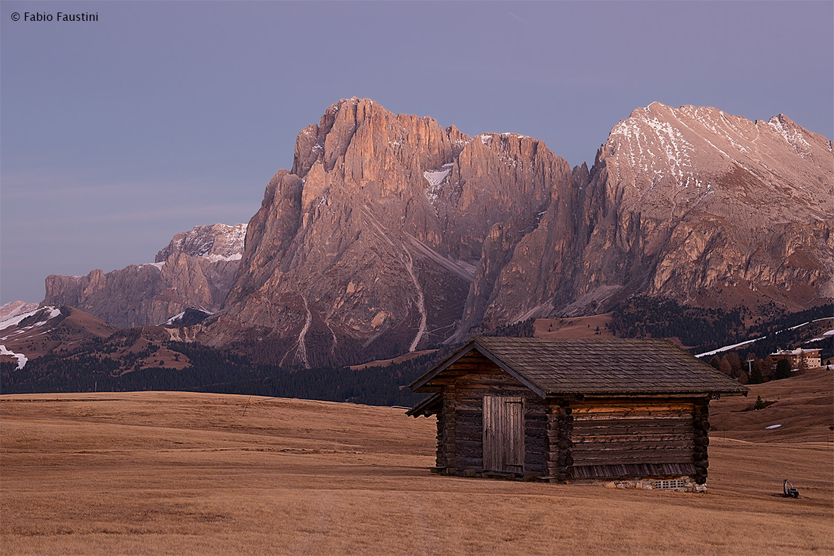 Tramonto all'Alpe di Siusi
