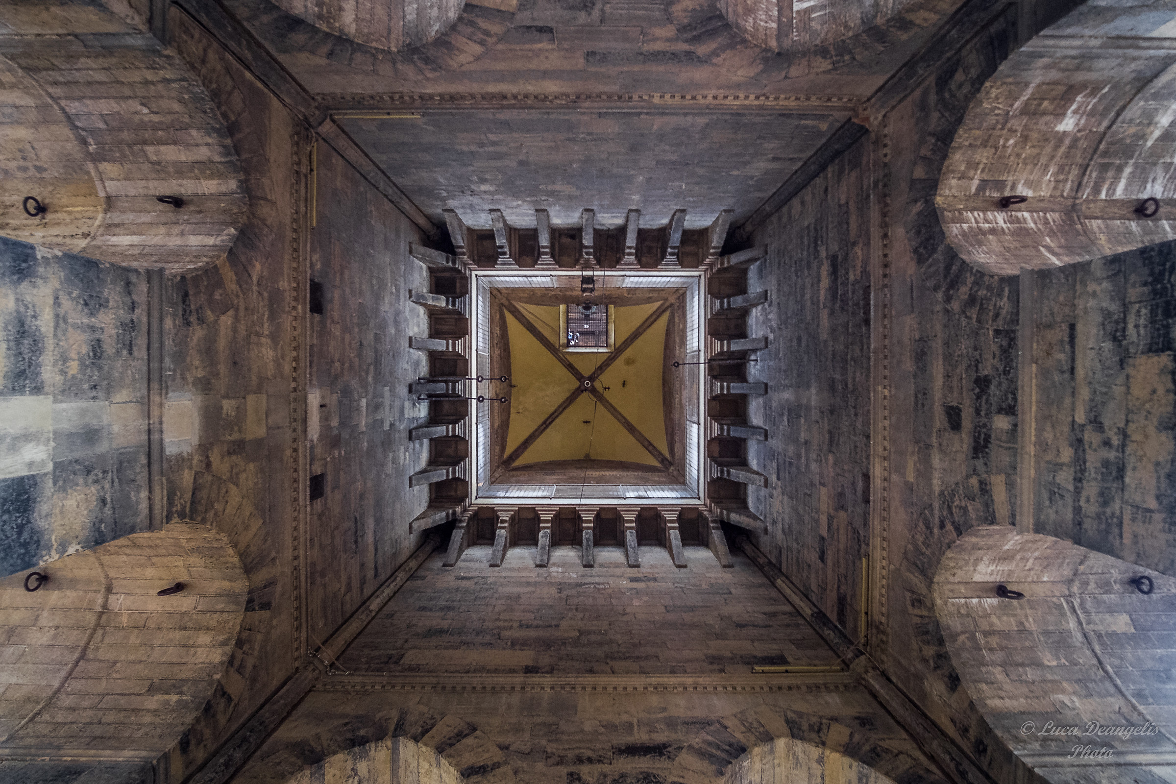Internal, from the bottom, Giotto's Bell Tower (V. color...