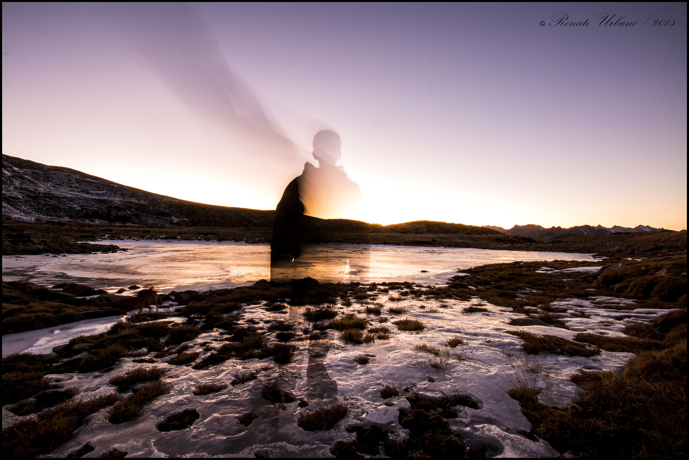 Il fantasma del lago ghiacciato