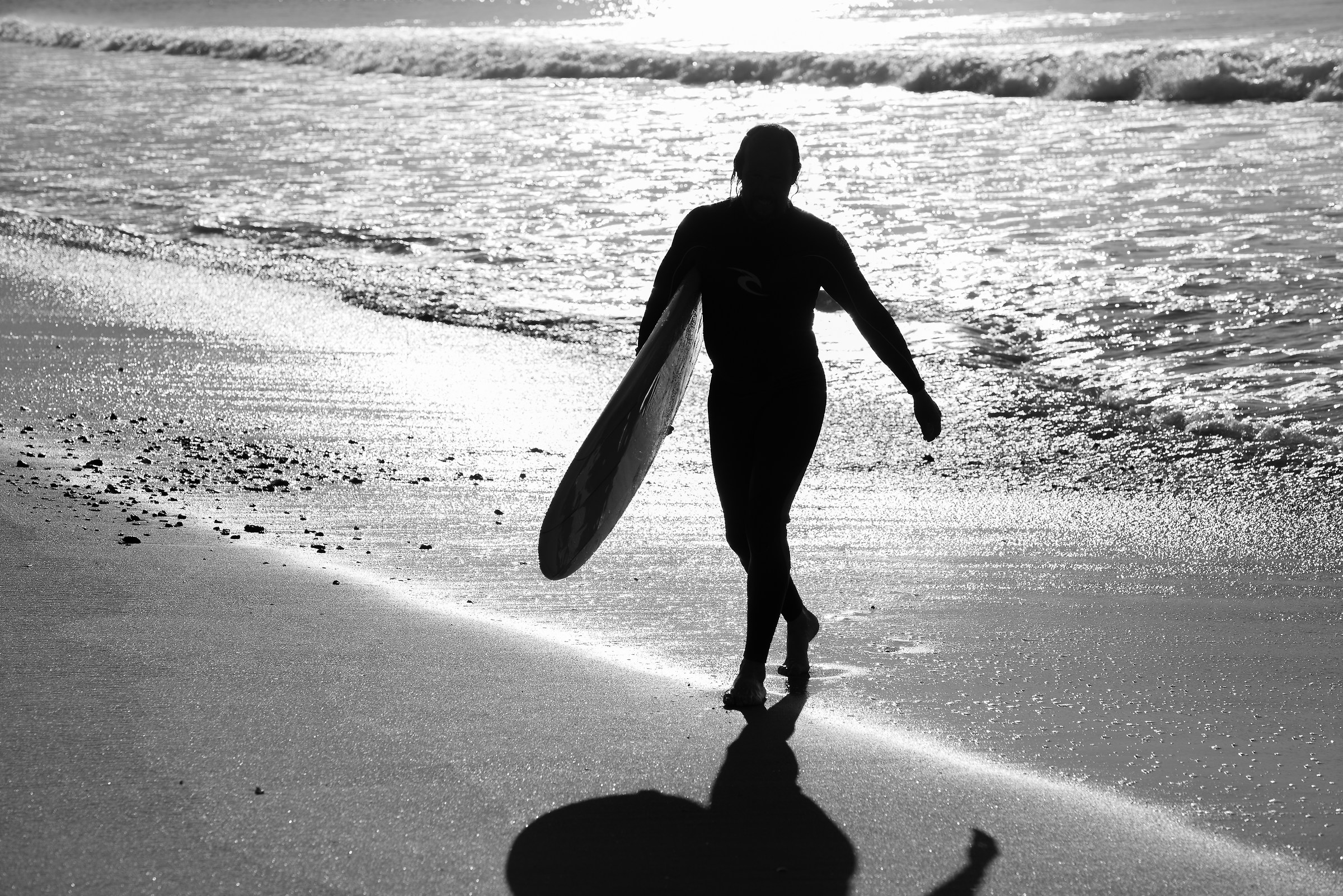 surfer's shadow