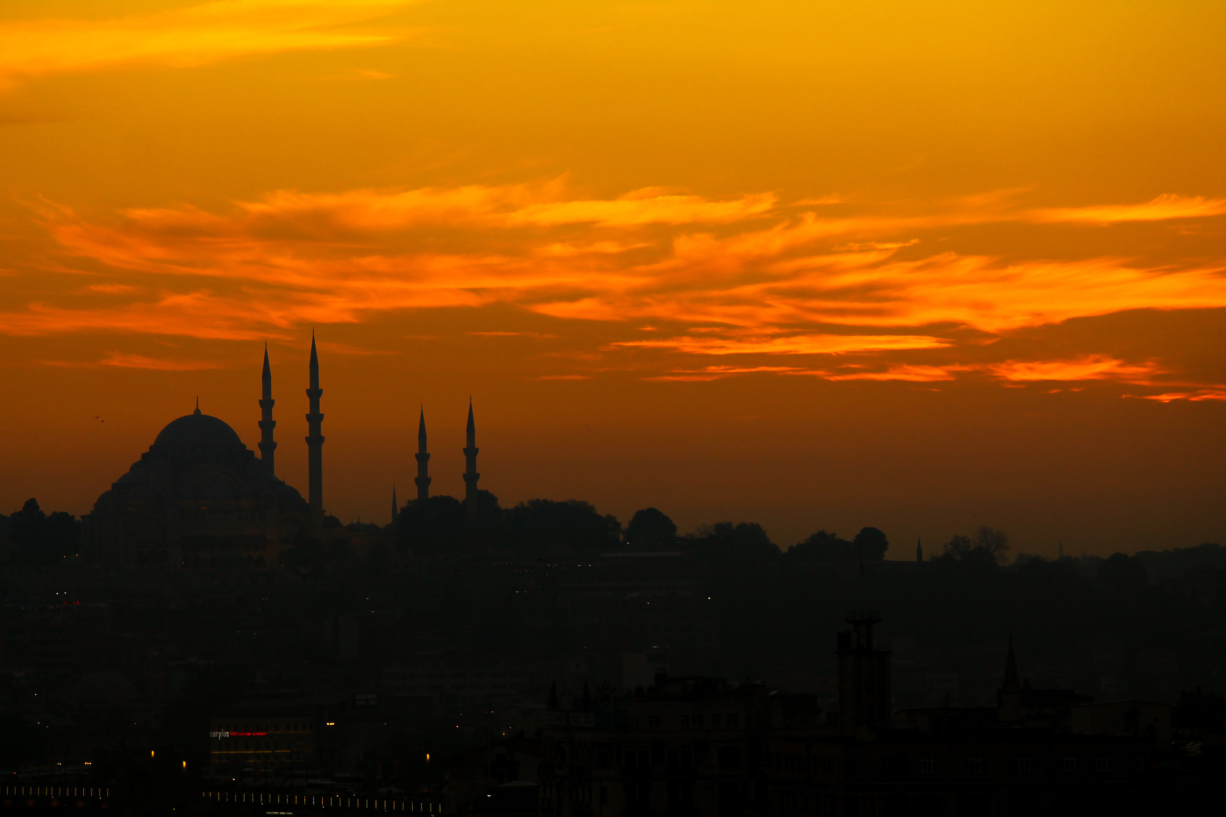 Sunset On Istanbul