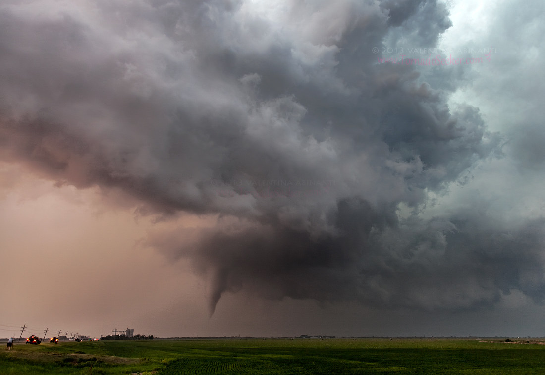 Tornado EF4 nei presi di Rozel, Kansas. 18 Maggio 2013