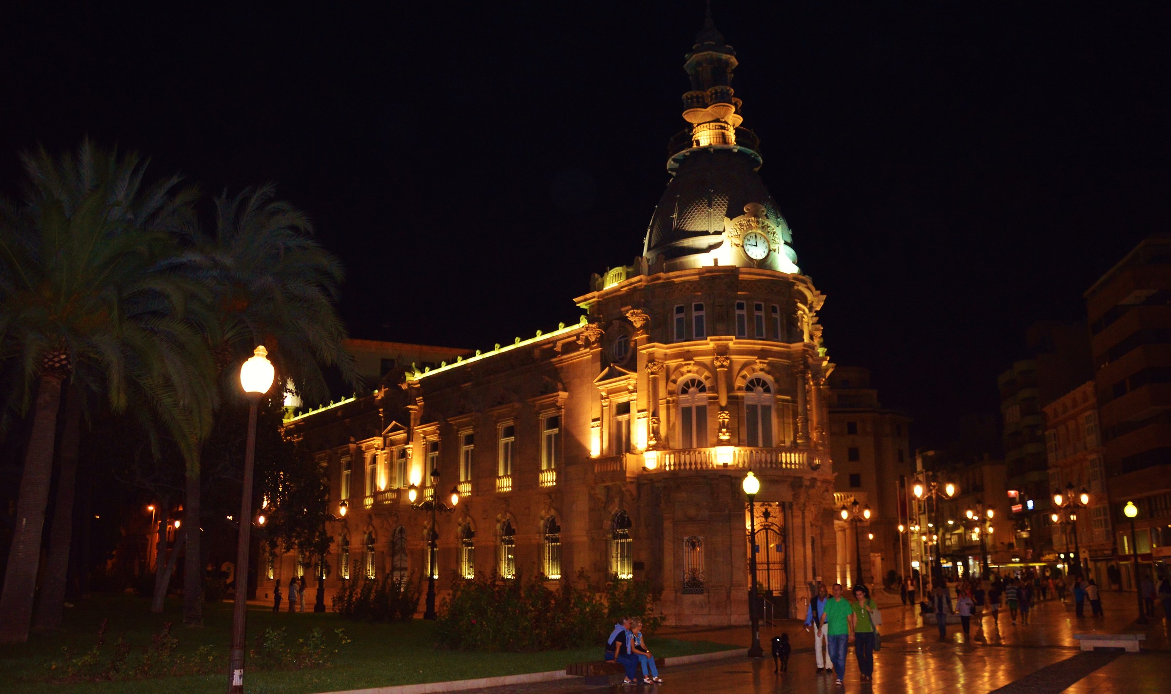 The magnificent Town Hall Cartagena Baroque