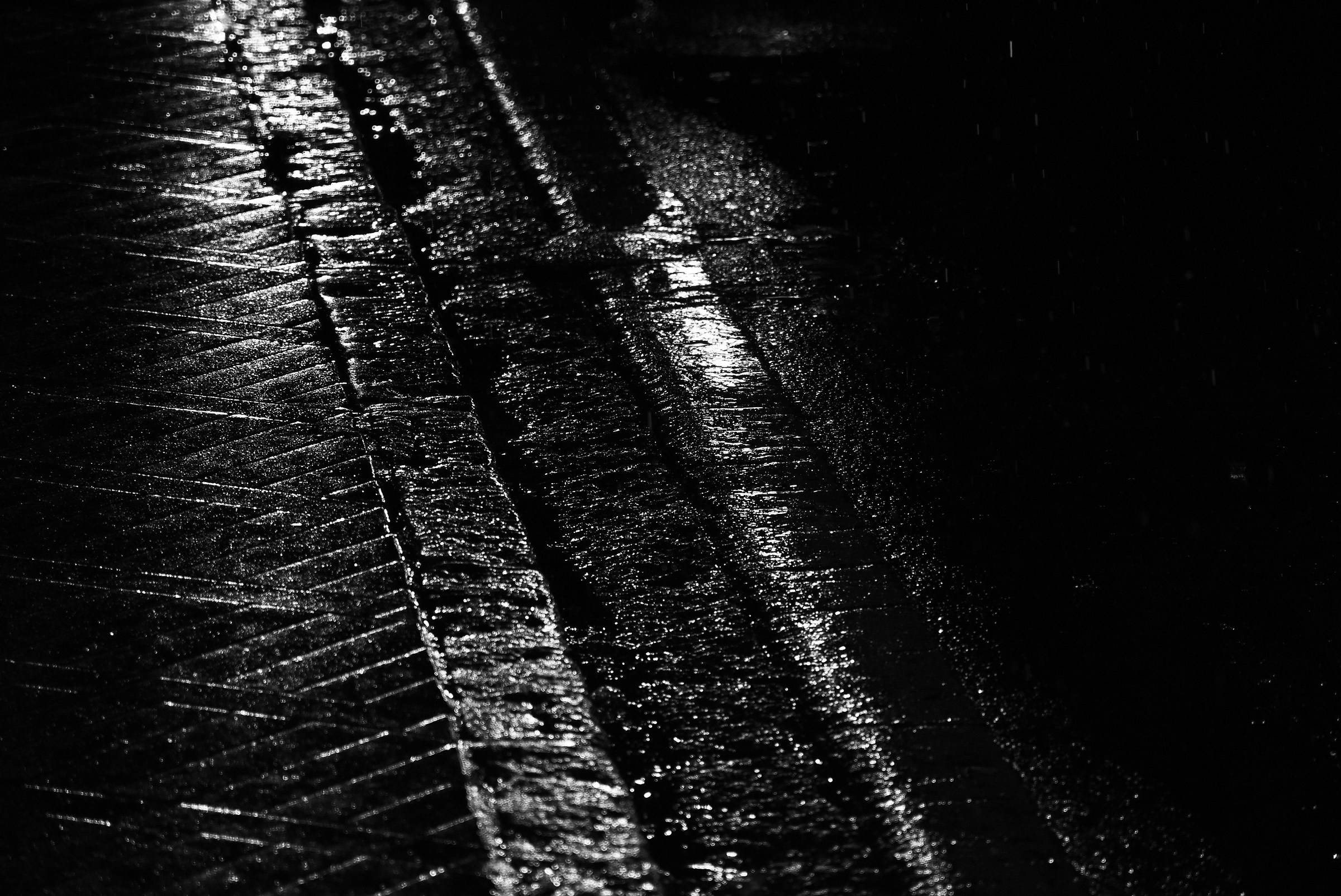 the rain and the road