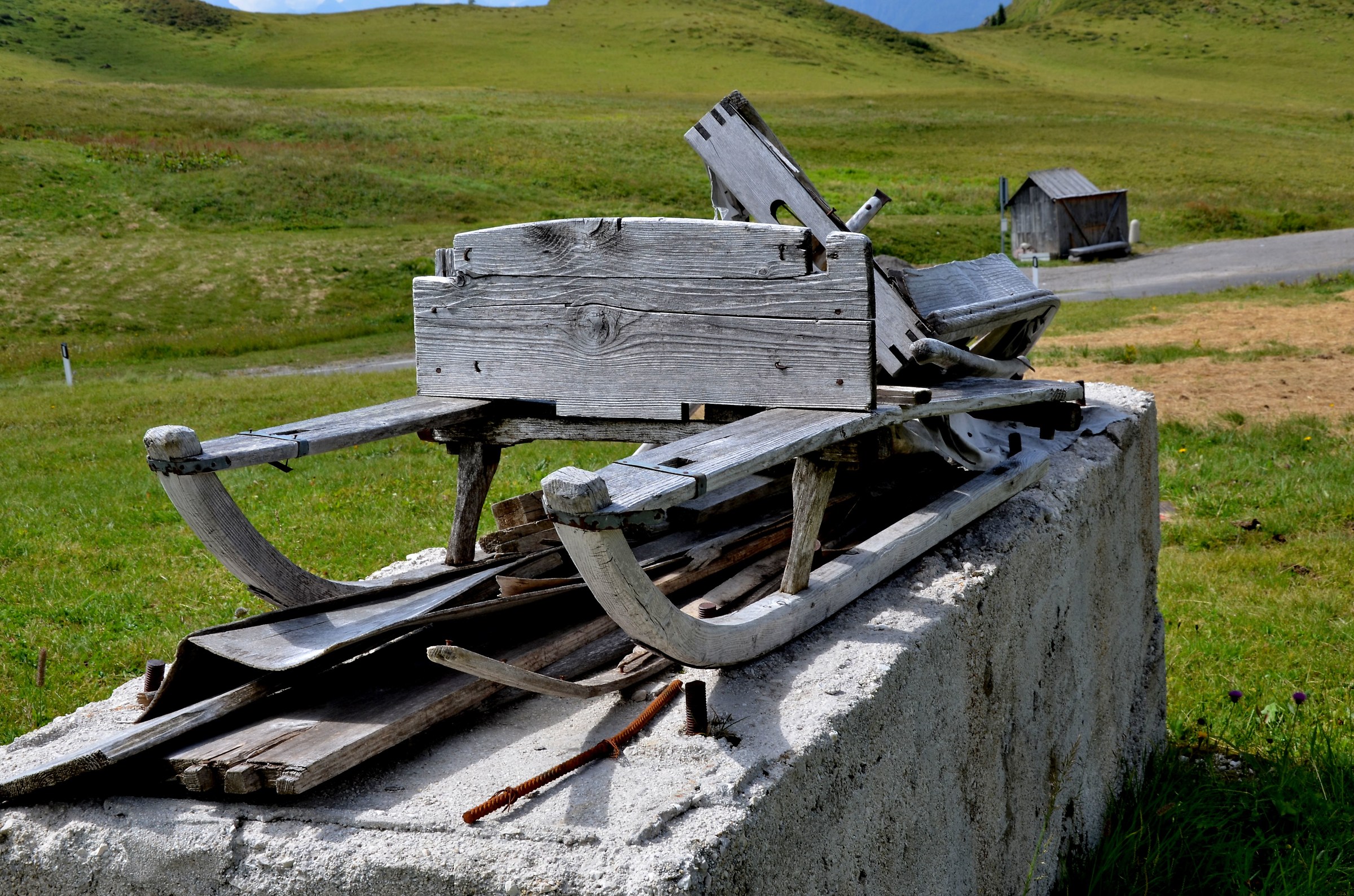 slittino vintage.....