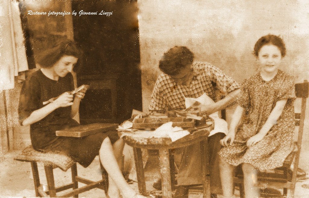 Restored photo with photoshop