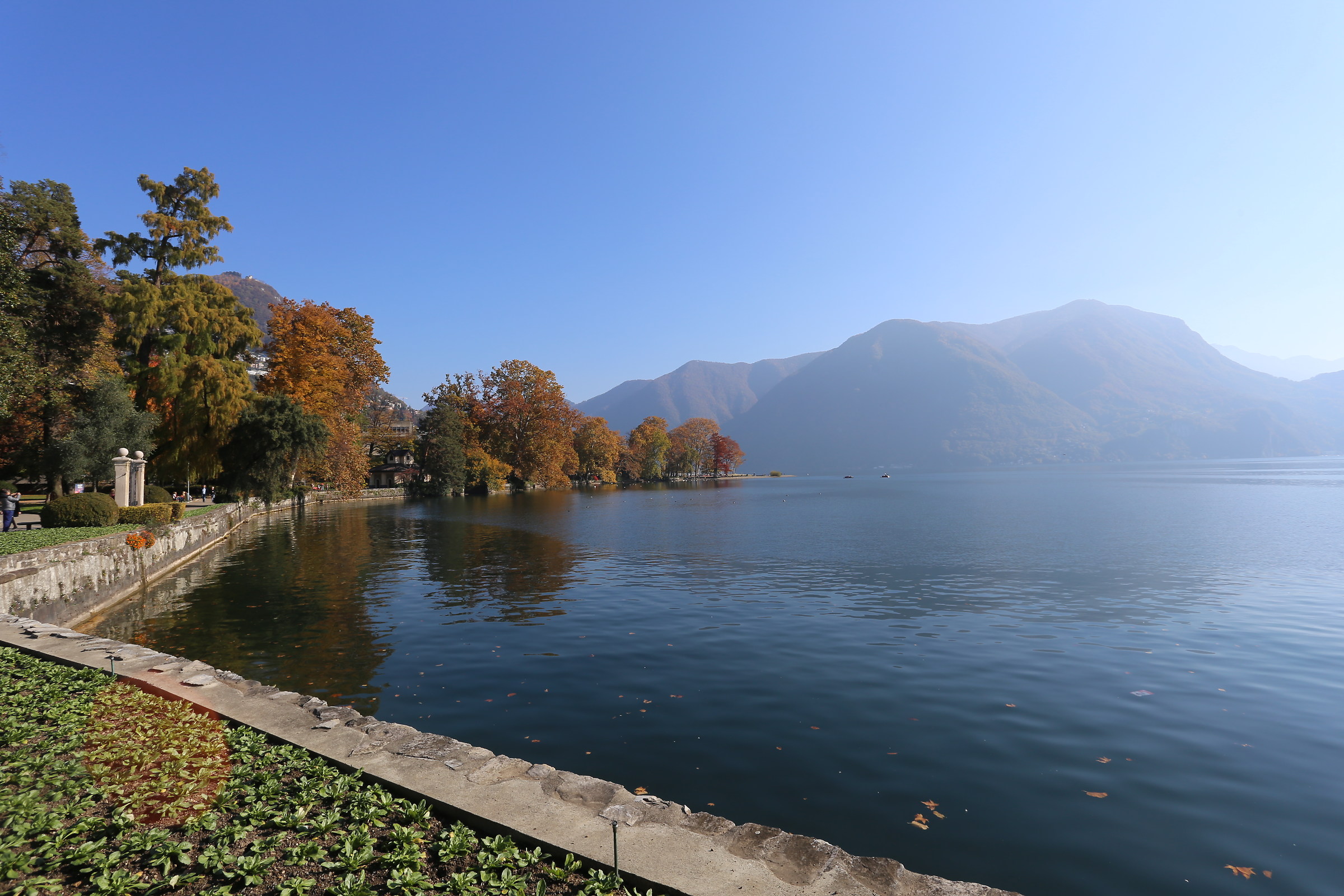 Lugano lake