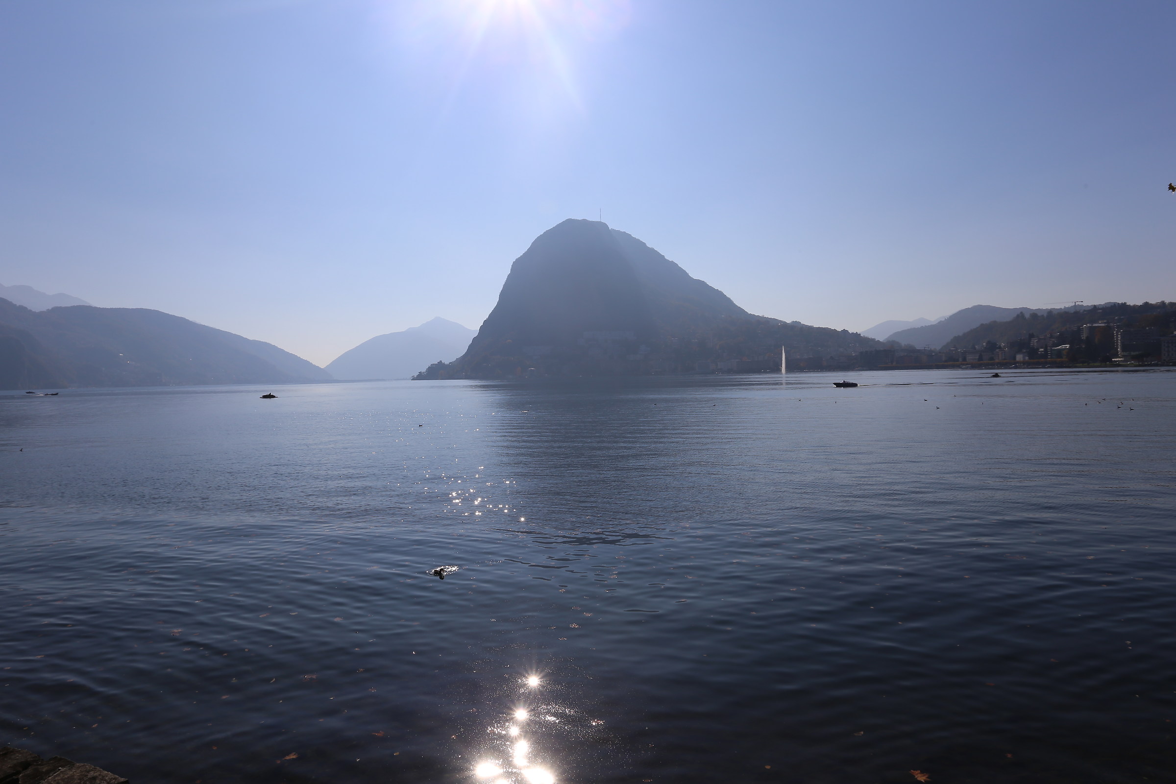 Lugano lake