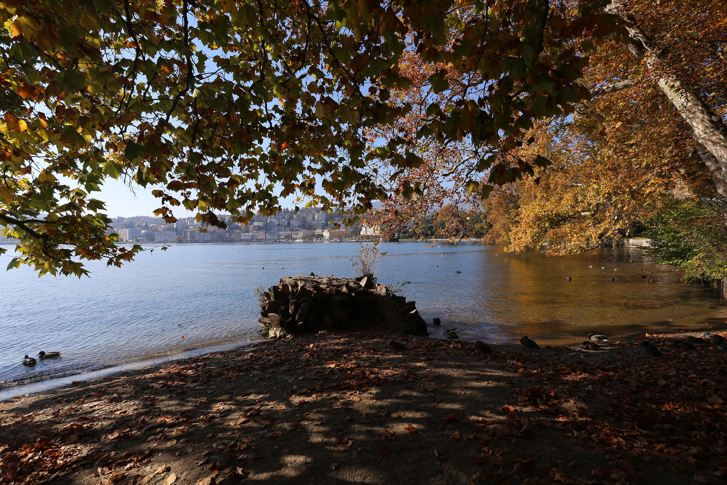 Lugano lake