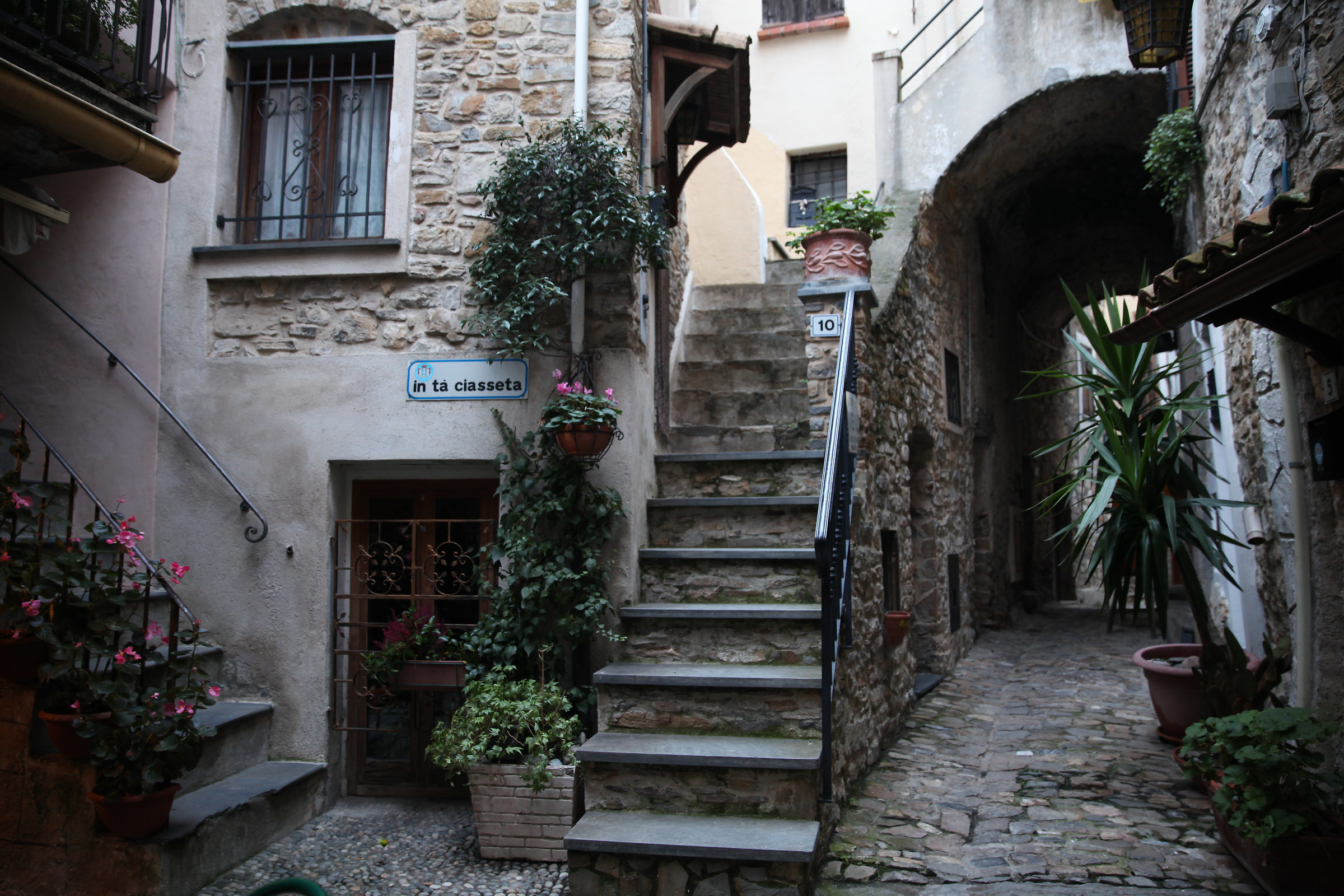 A Ligurian village