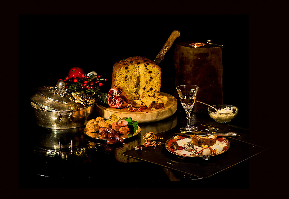 uno spuntino dopo la messa di mezzanotte