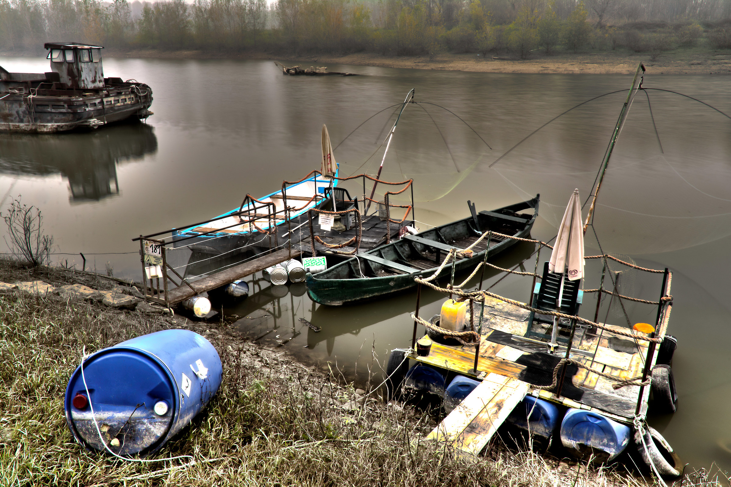 Along the banks of the OP