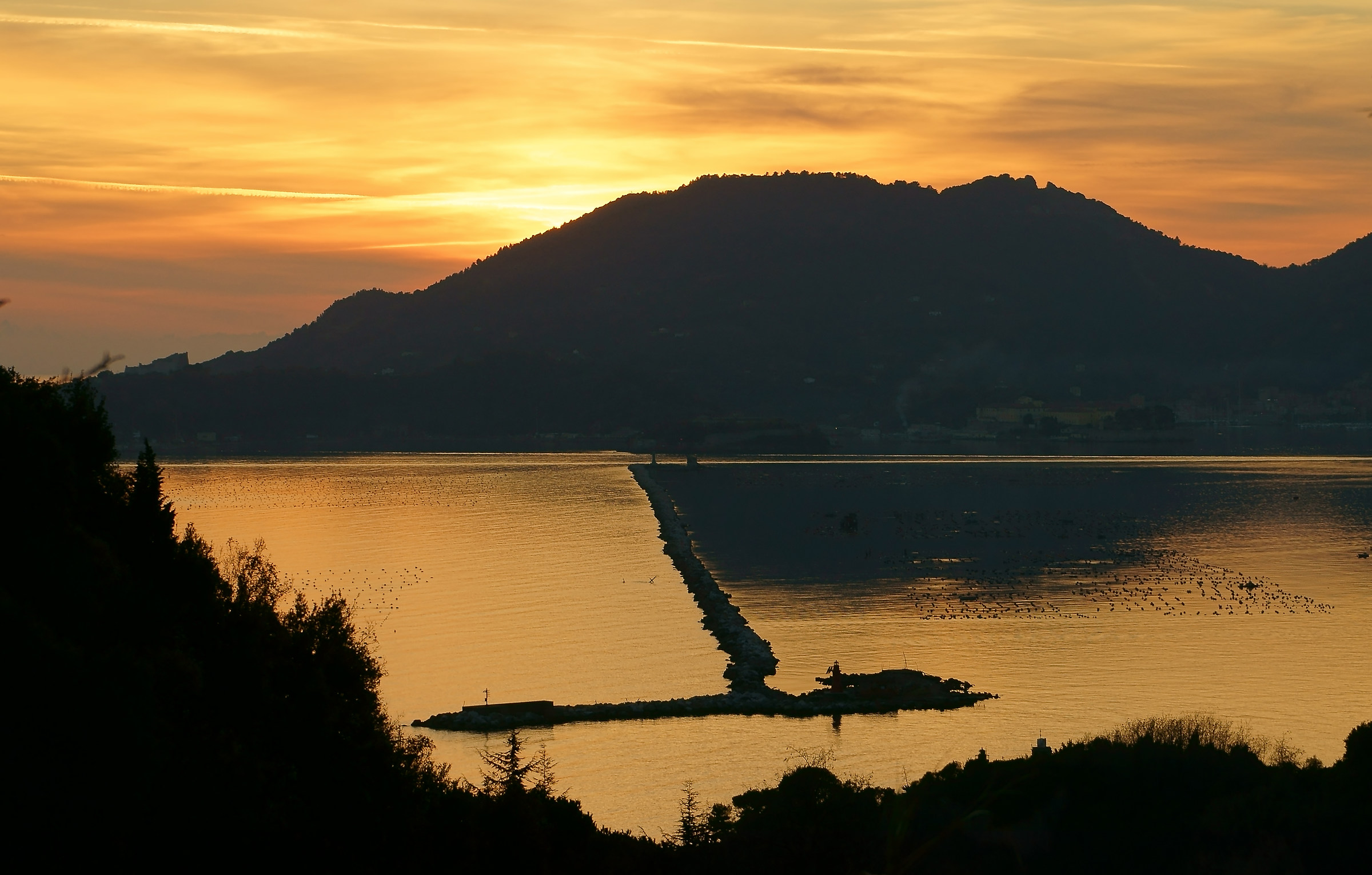 falconara from the dam