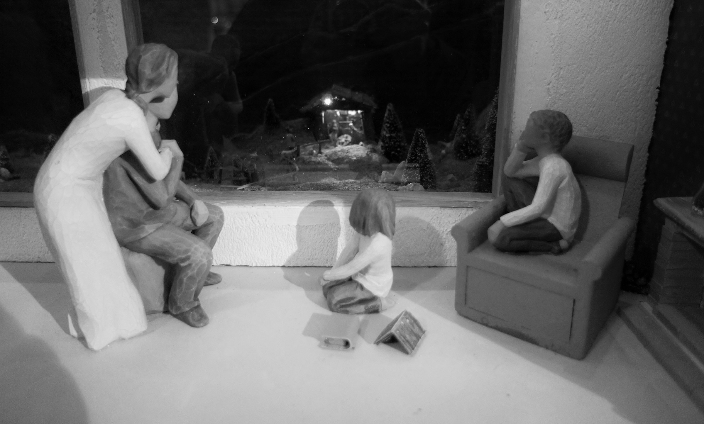 spiando l'idea del natale