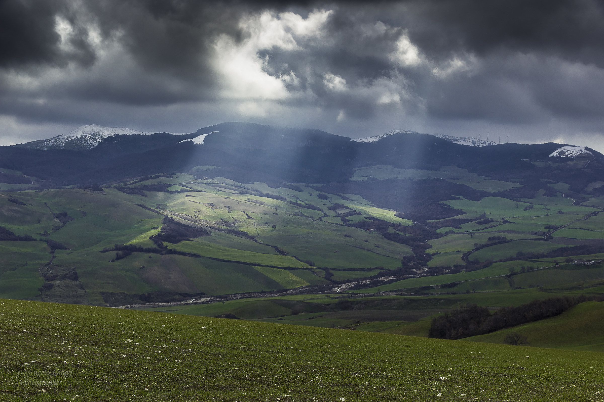Raggi di sole Appennino dauno (Alberona FG)