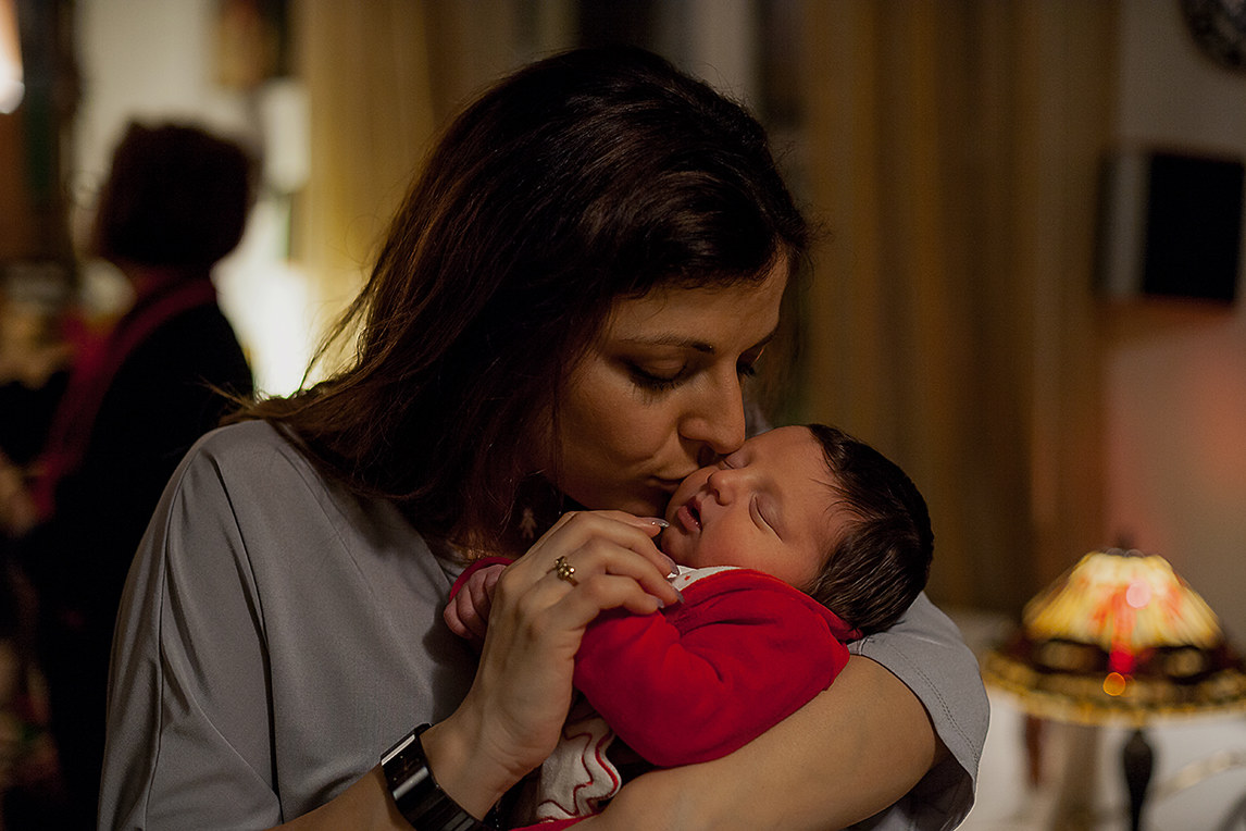 Christmas present to Grandpa Gio - Arianna and Ascanio