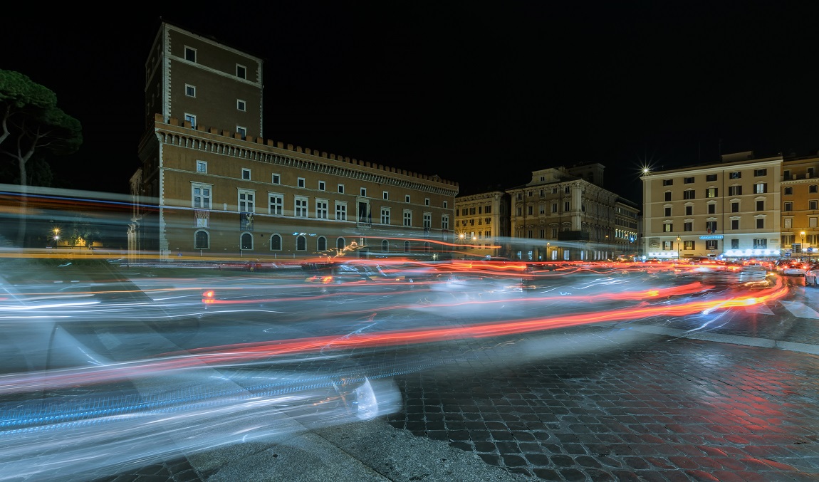 quando si dice: traffico di Roma...