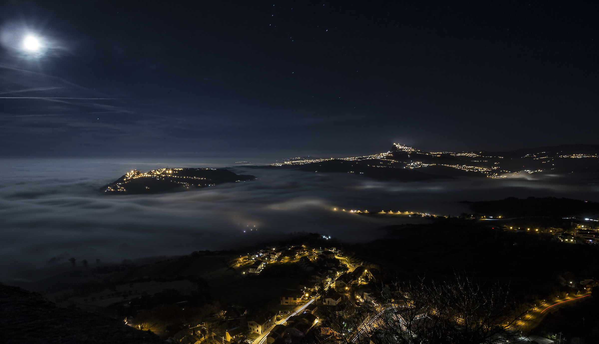 Nebbia in Val Marecchia