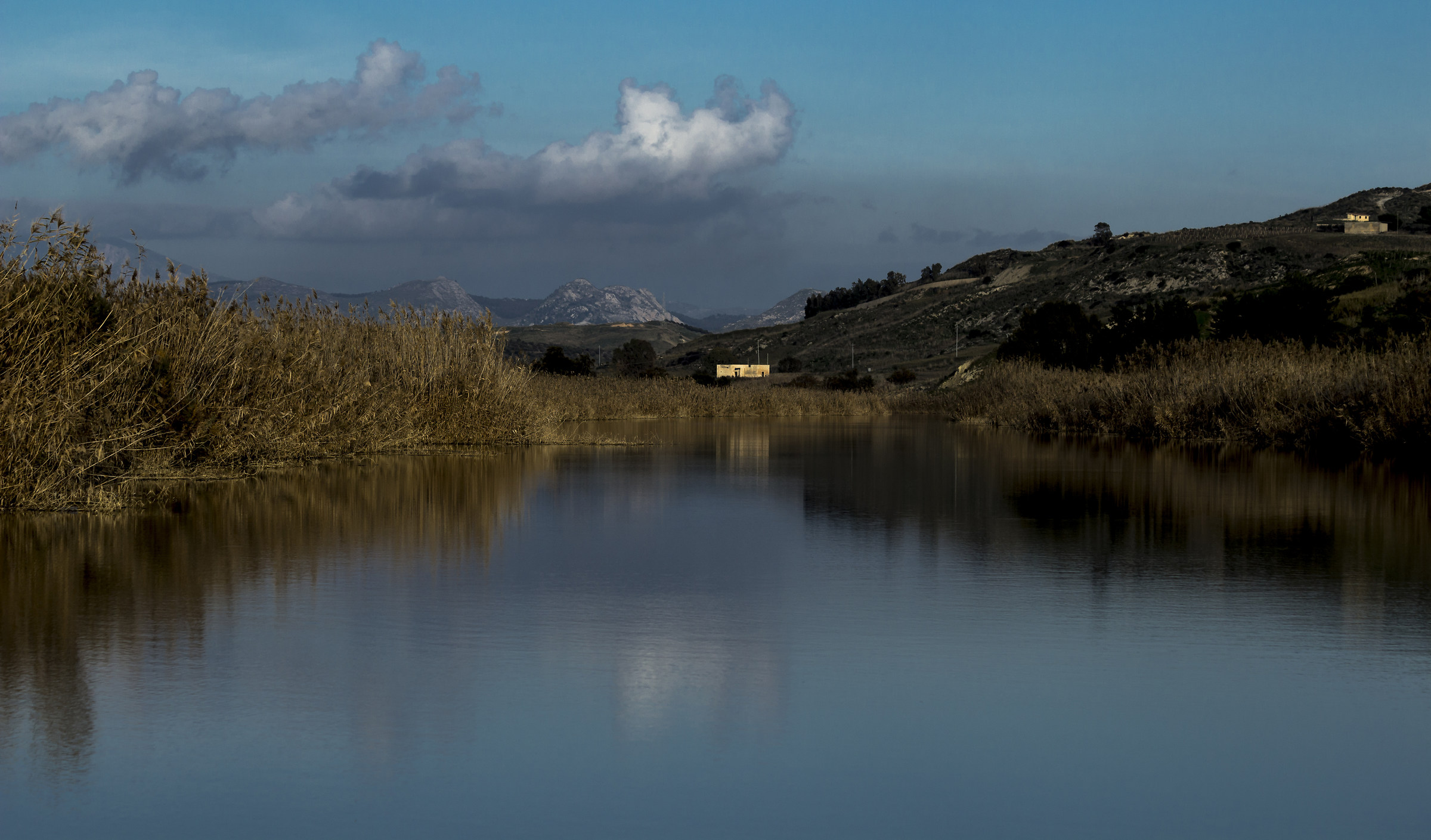 Mouth of river Platani