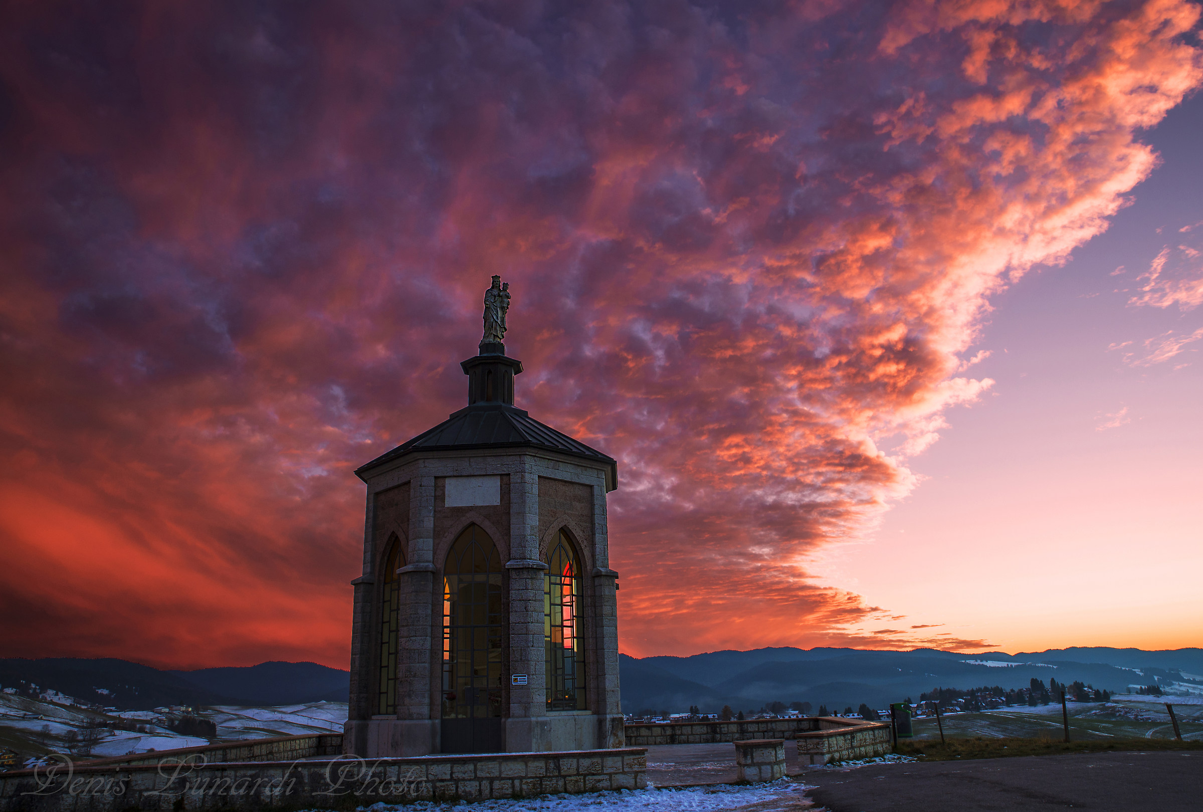 Sunset at the Shrine