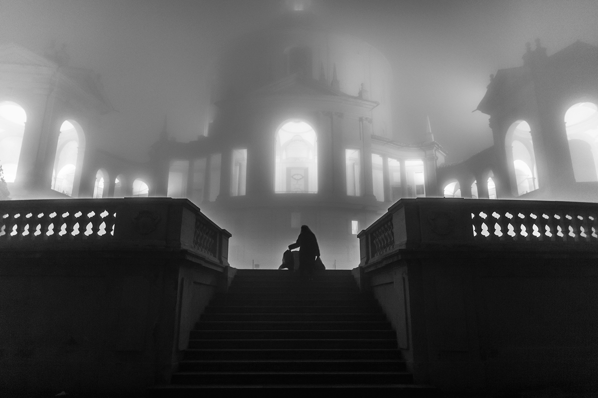 Silhouette in San Luca