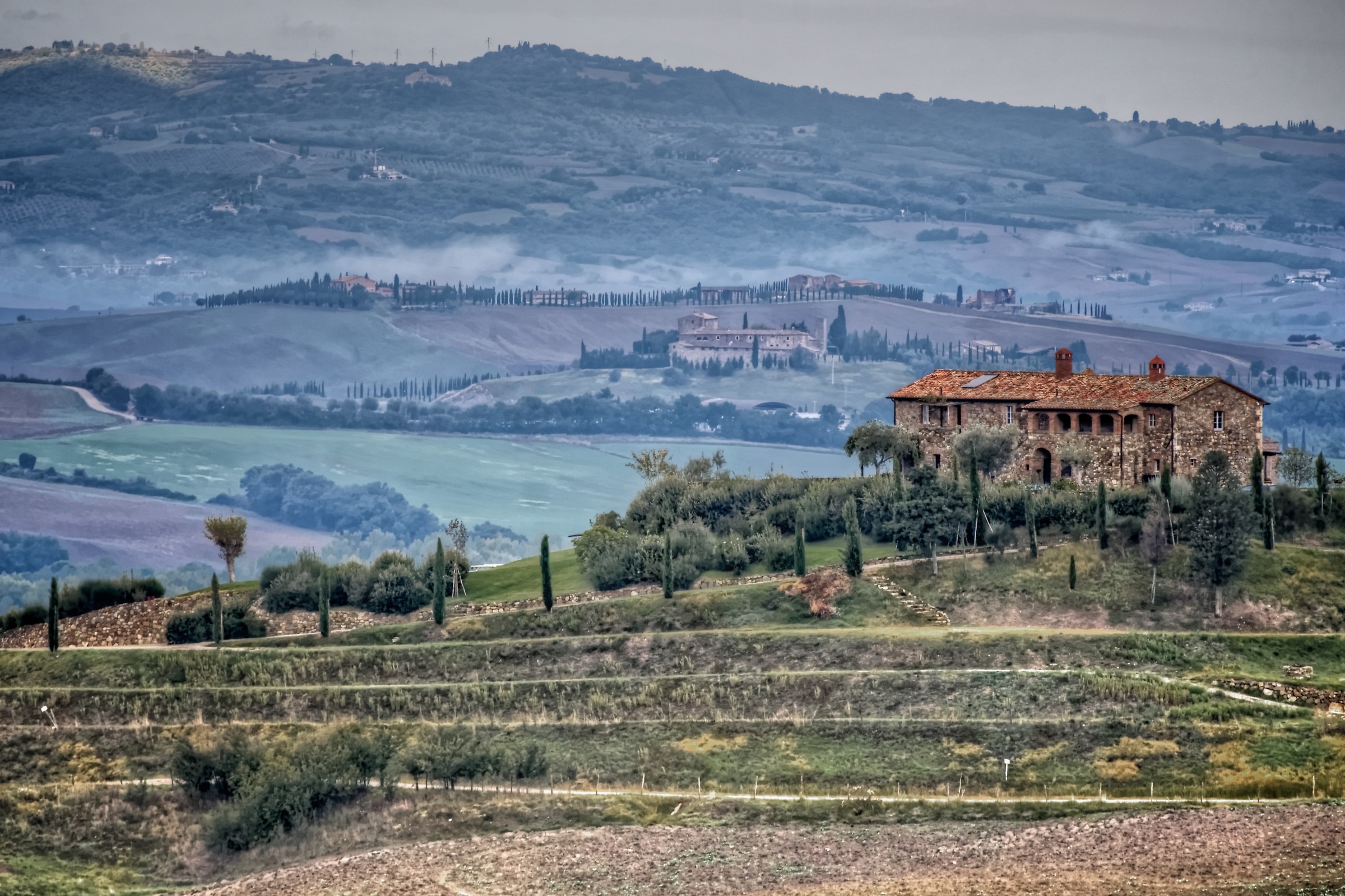 farmhouse in Val d'Orcia