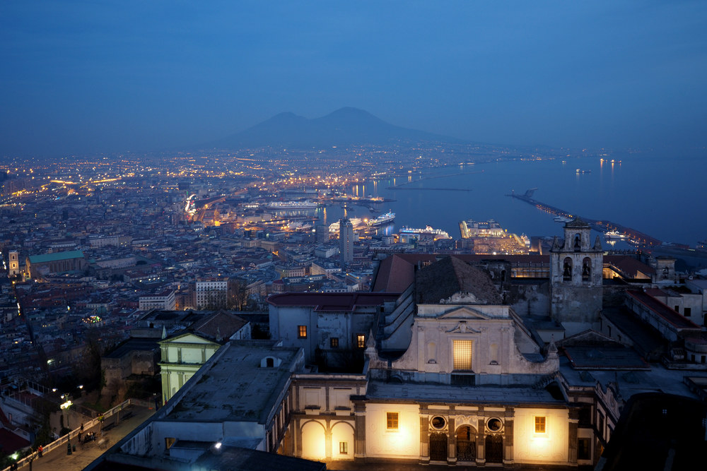 Shooting notturdai ramparts of Castel Sant 'Elmo 2 (the ...