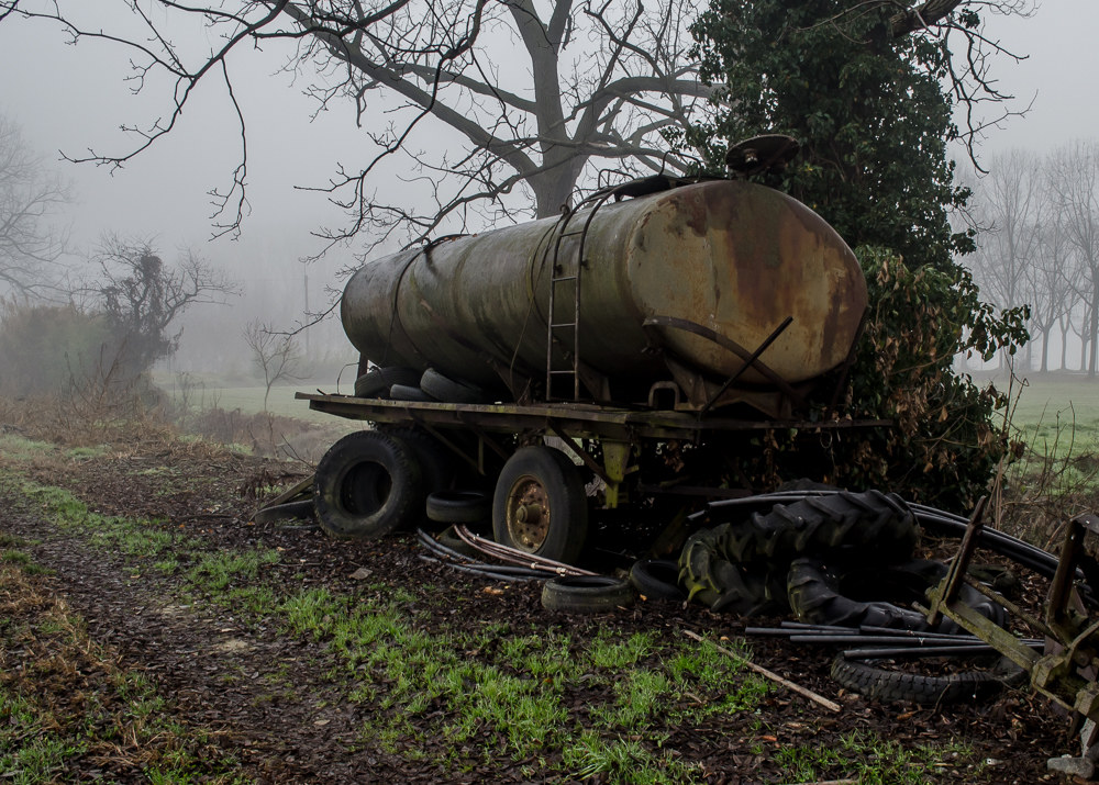 abandoned cistern