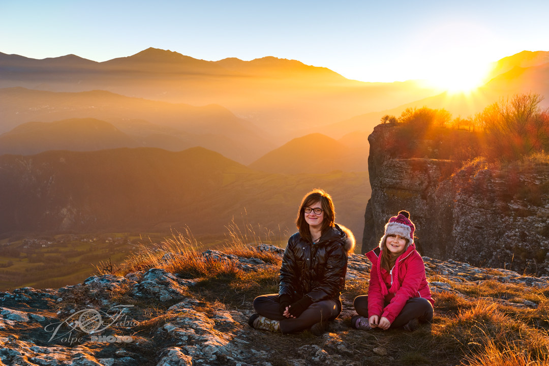 Two stars in the sunset