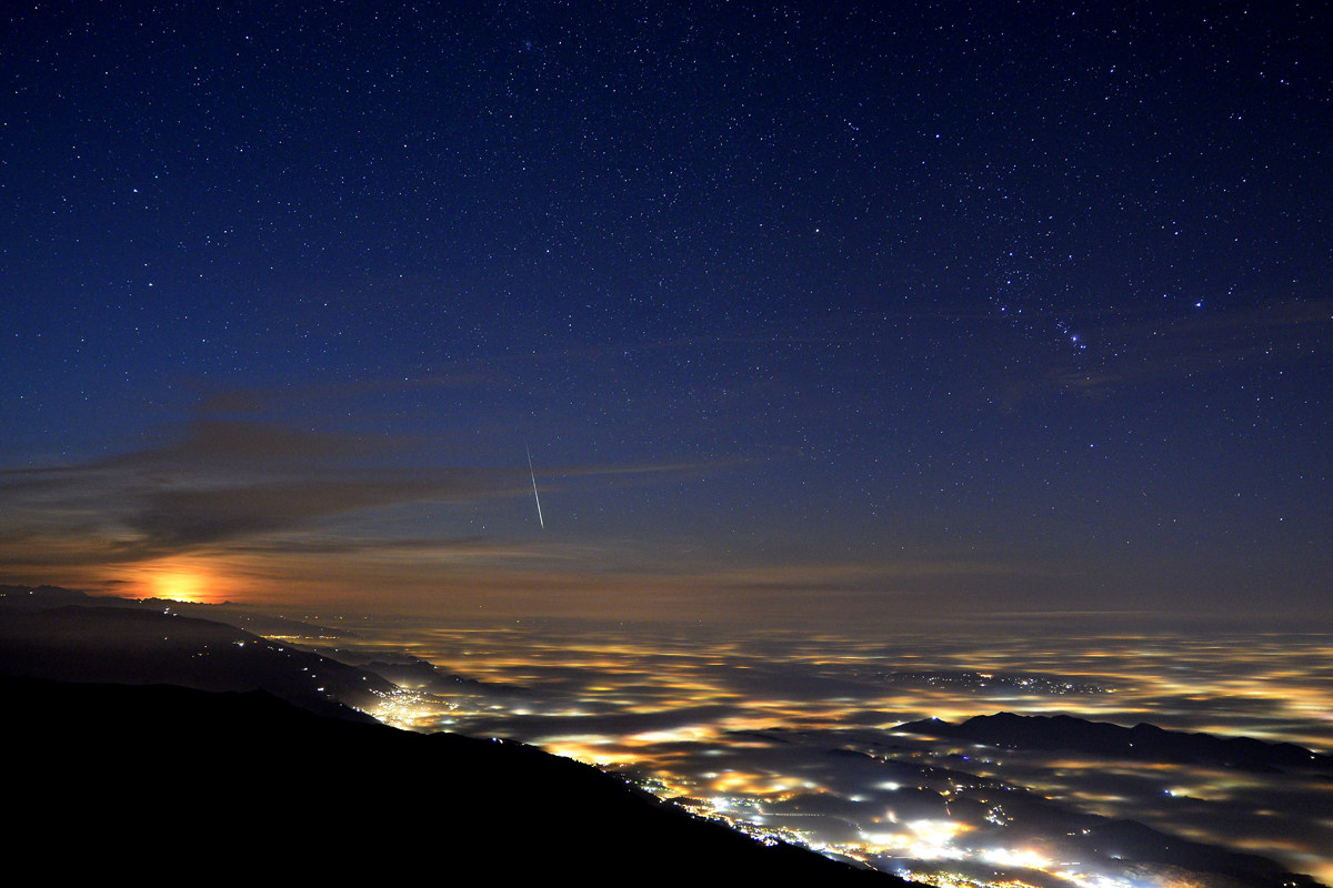 A terrace on the cosmos