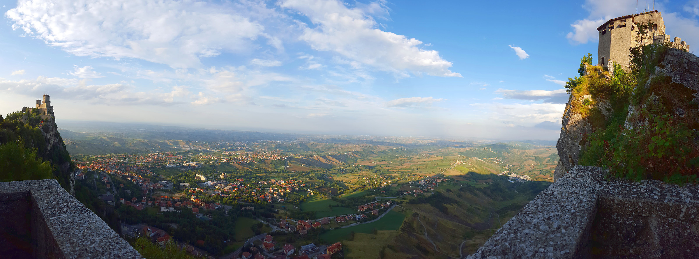 Panoramica dalla torre più alta! (San Marino)