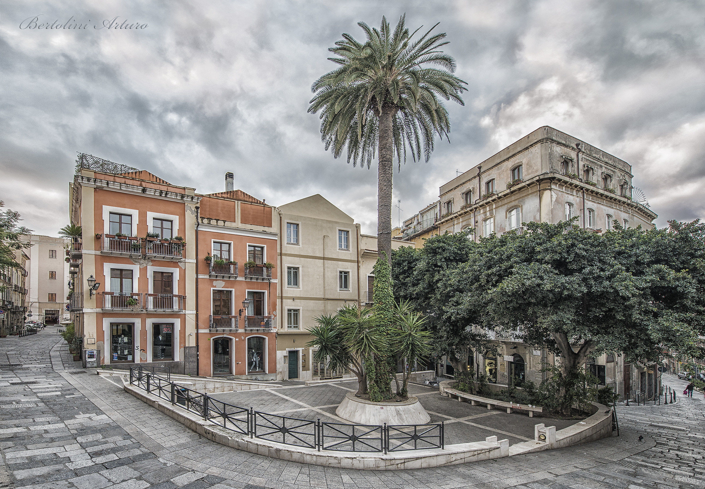 Piazza Dettori, rione Marina -Cagliari