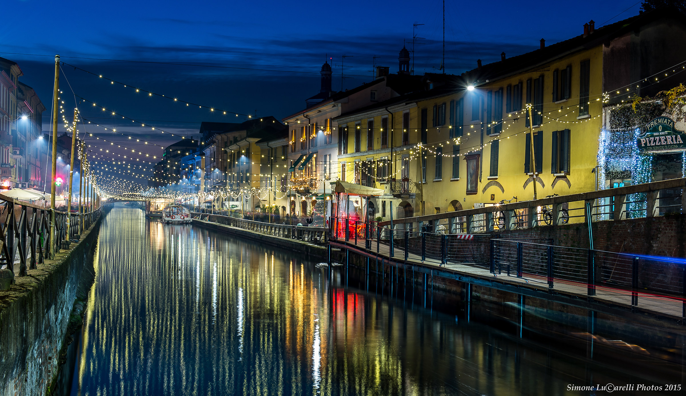 Le 1000 luci del Naviglio di Milano