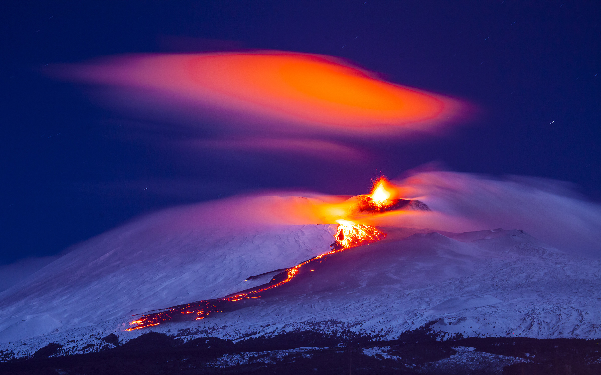 Etna vista da Paternò 2015
