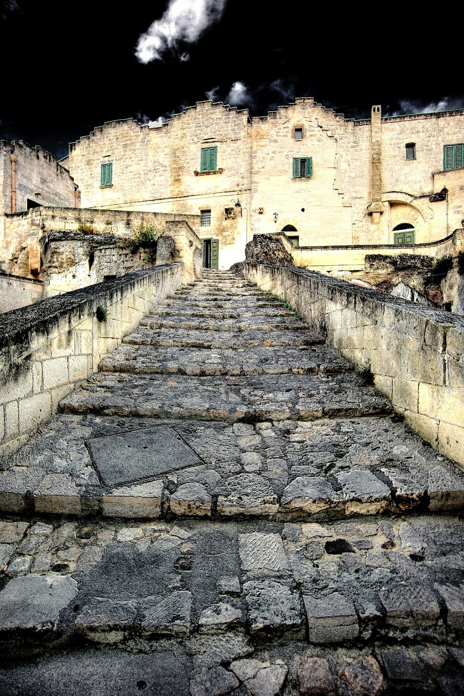 Sassi di Matera infrared