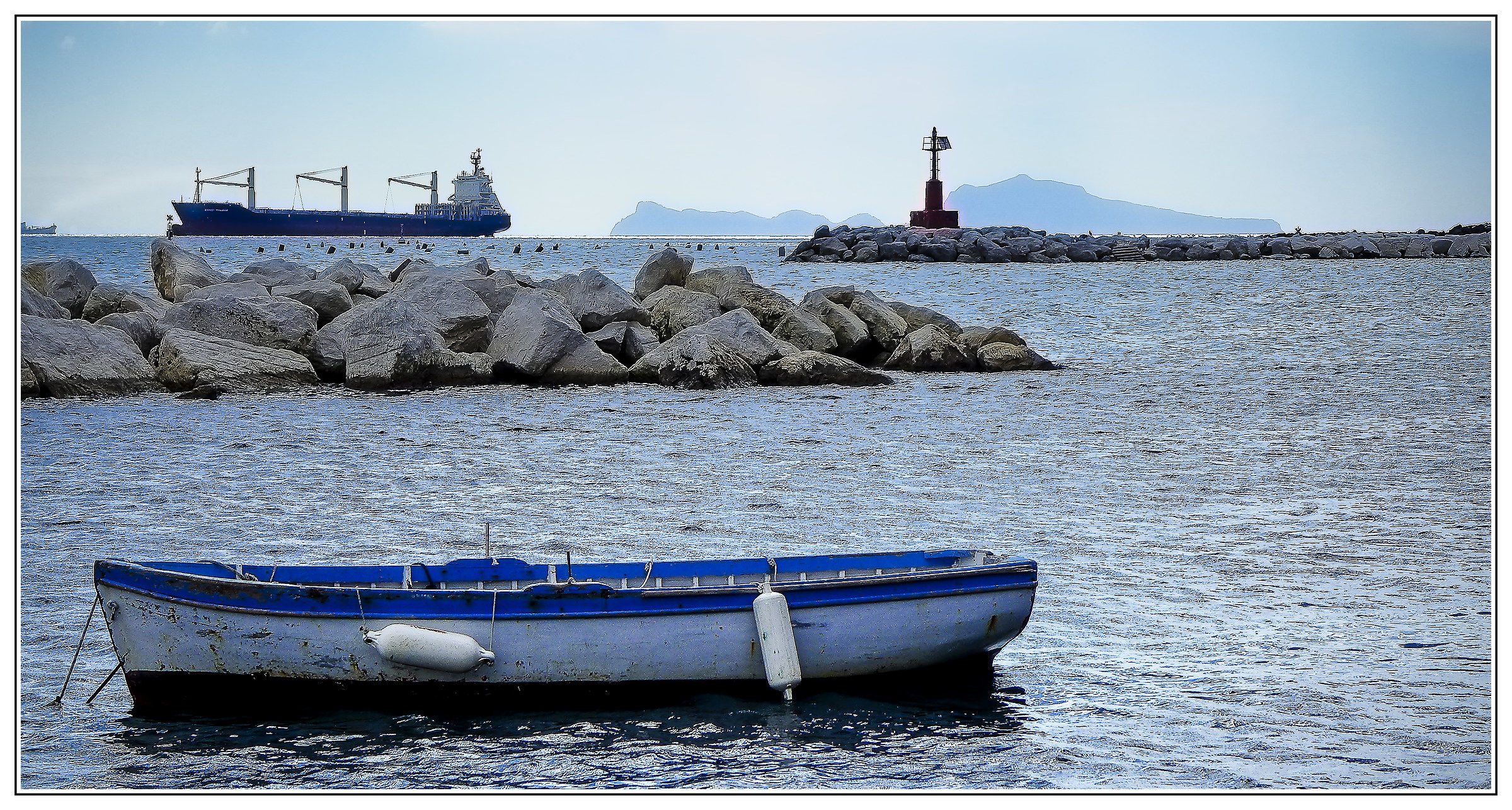 From the roundabout Nazario Sauro